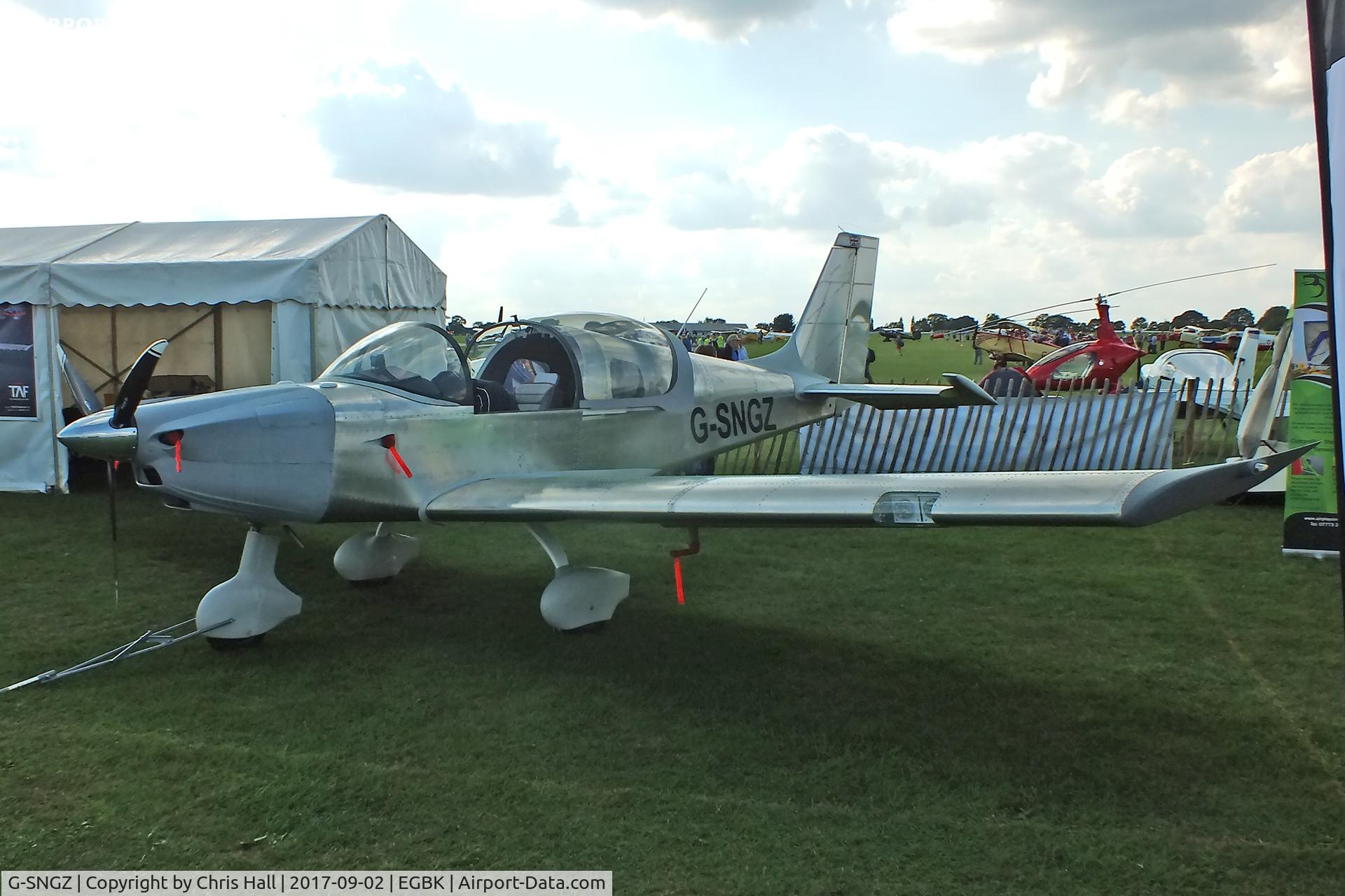 G-SNGZ, 2016 The Airplane Factory Sling 2 C/N LAA 399-15395, LAA Rally 2017, Sywell