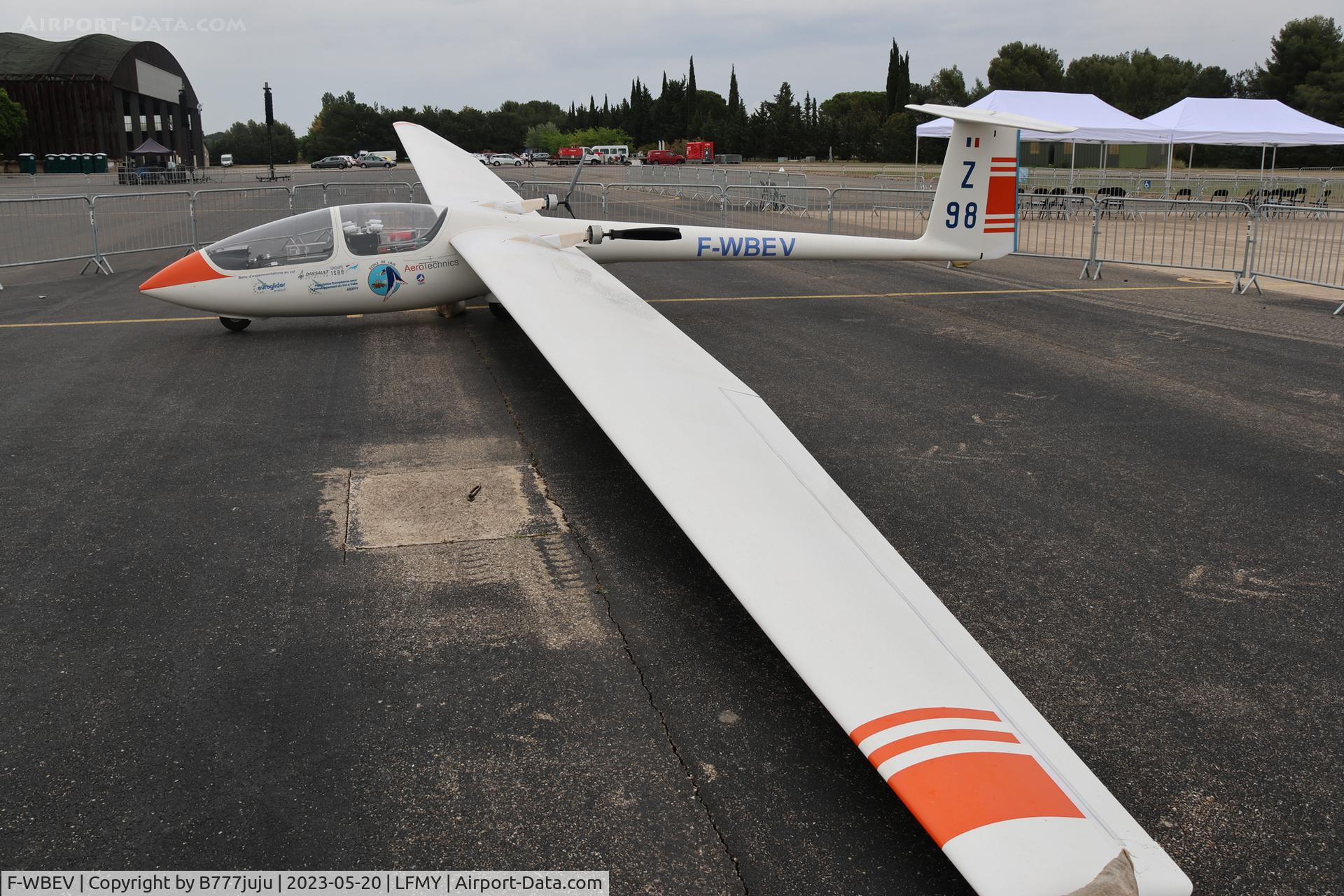 F-WBEV, Centrair C201B Marianne C/N 201B098, at Salon
Euroglider programe with 2 electrical motors
