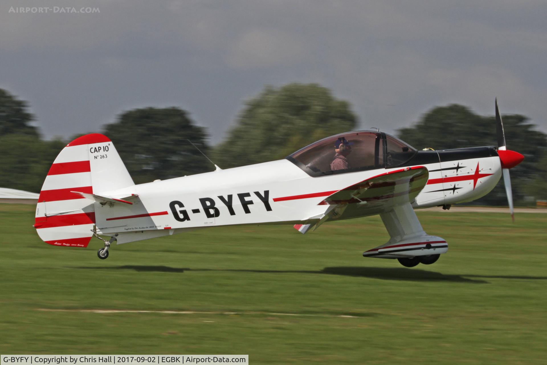 G-BYFY, 1992 Mudry CAP-10B C/N 263, LAA Rally 2017, Sywell