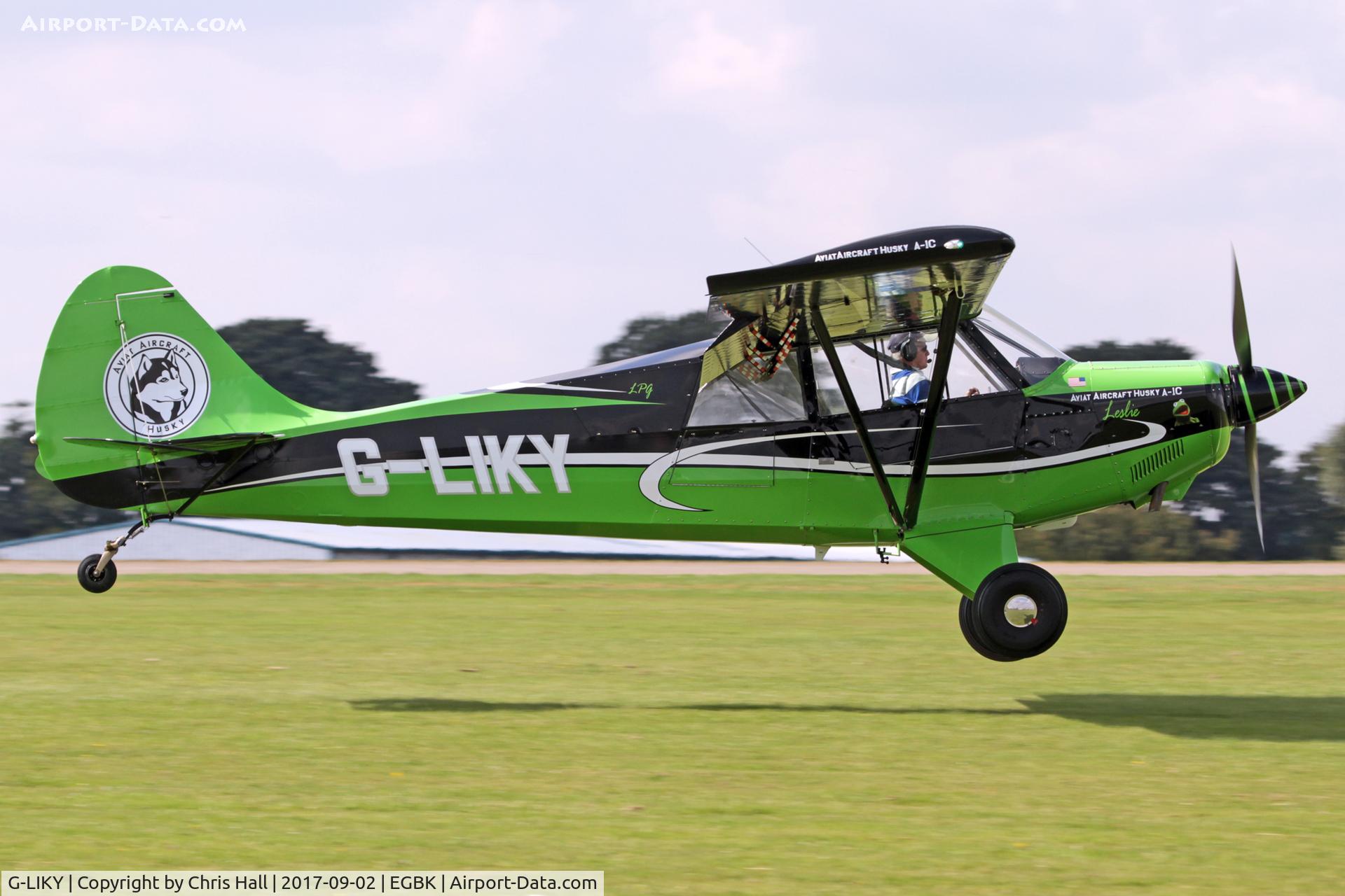 G-LIKY, 2015 Aviat A-1C-180 Husky C/N 3254, LAA Rally 2017, Sywell