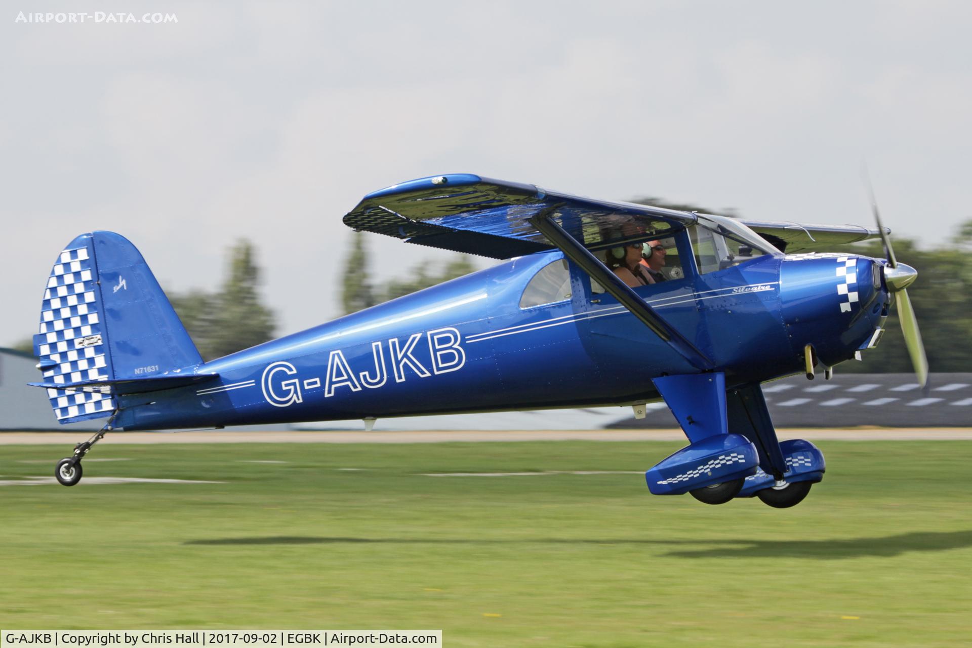 G-AJKB, 1946 Luscombe 8E Silvaire C/N 3058, LAA Rally 2017, Sywell