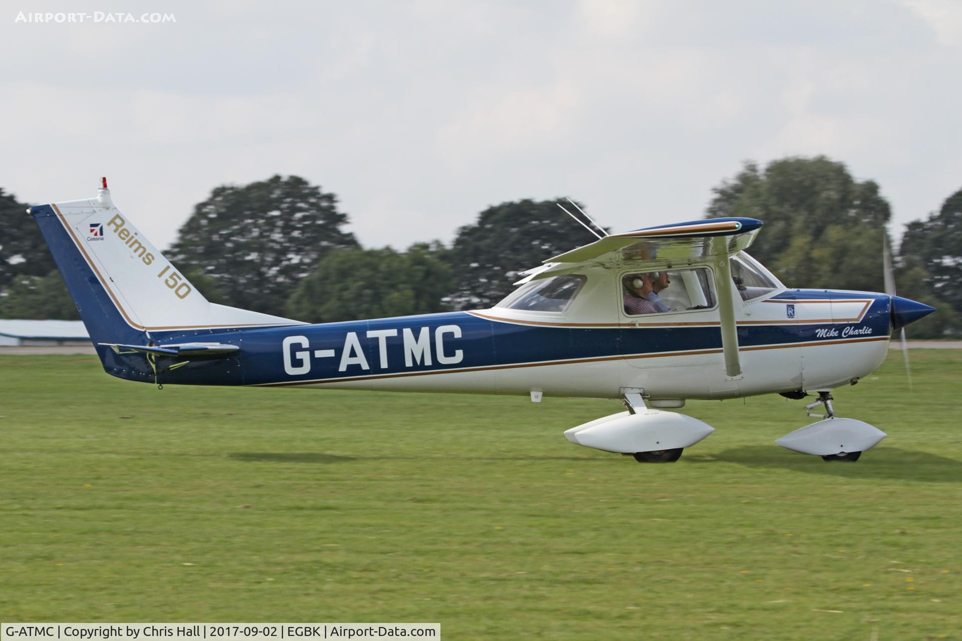 G-ATMC, 1966 Reims Cessna F150F C/N 0020, LAA Rally 2017, Sywell