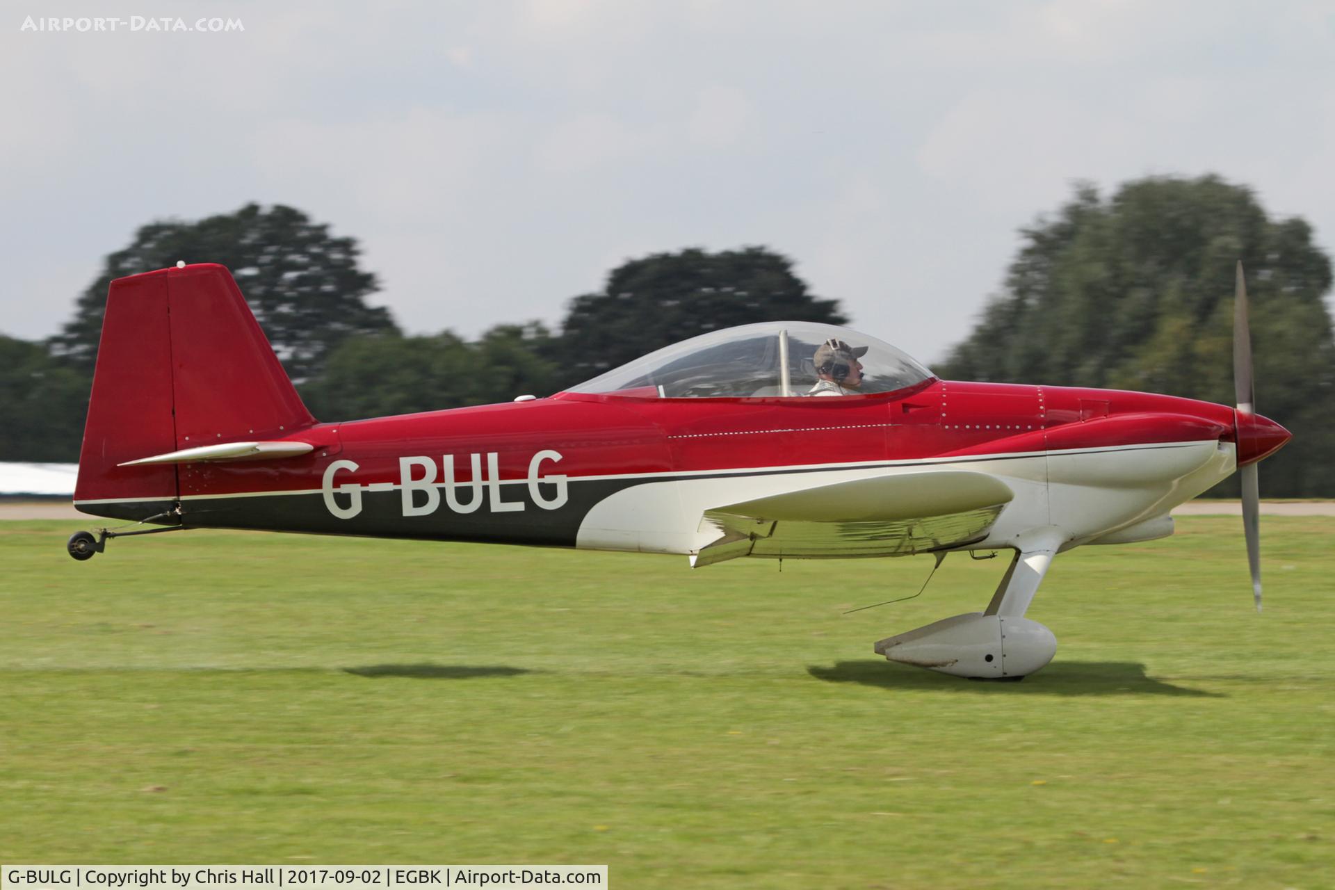 G-BULG, 1989 Vans RV-4 C/N JRV4-1, LAA Rally 2017, Sywell