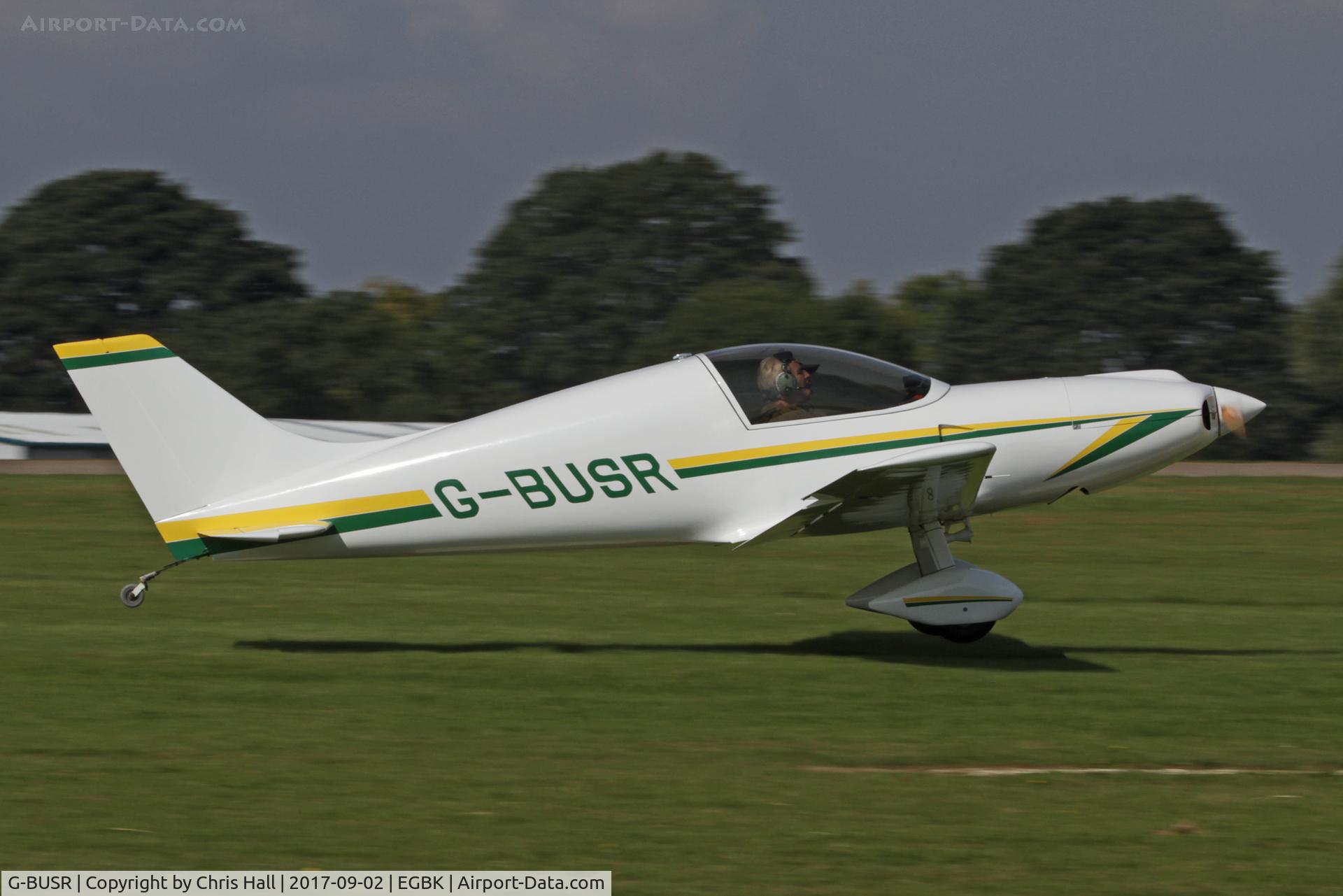 G-BUSR, 1995 Aero Designs Pulsar C/N PFA 202-12356, LAA Rally 2017, Sywell