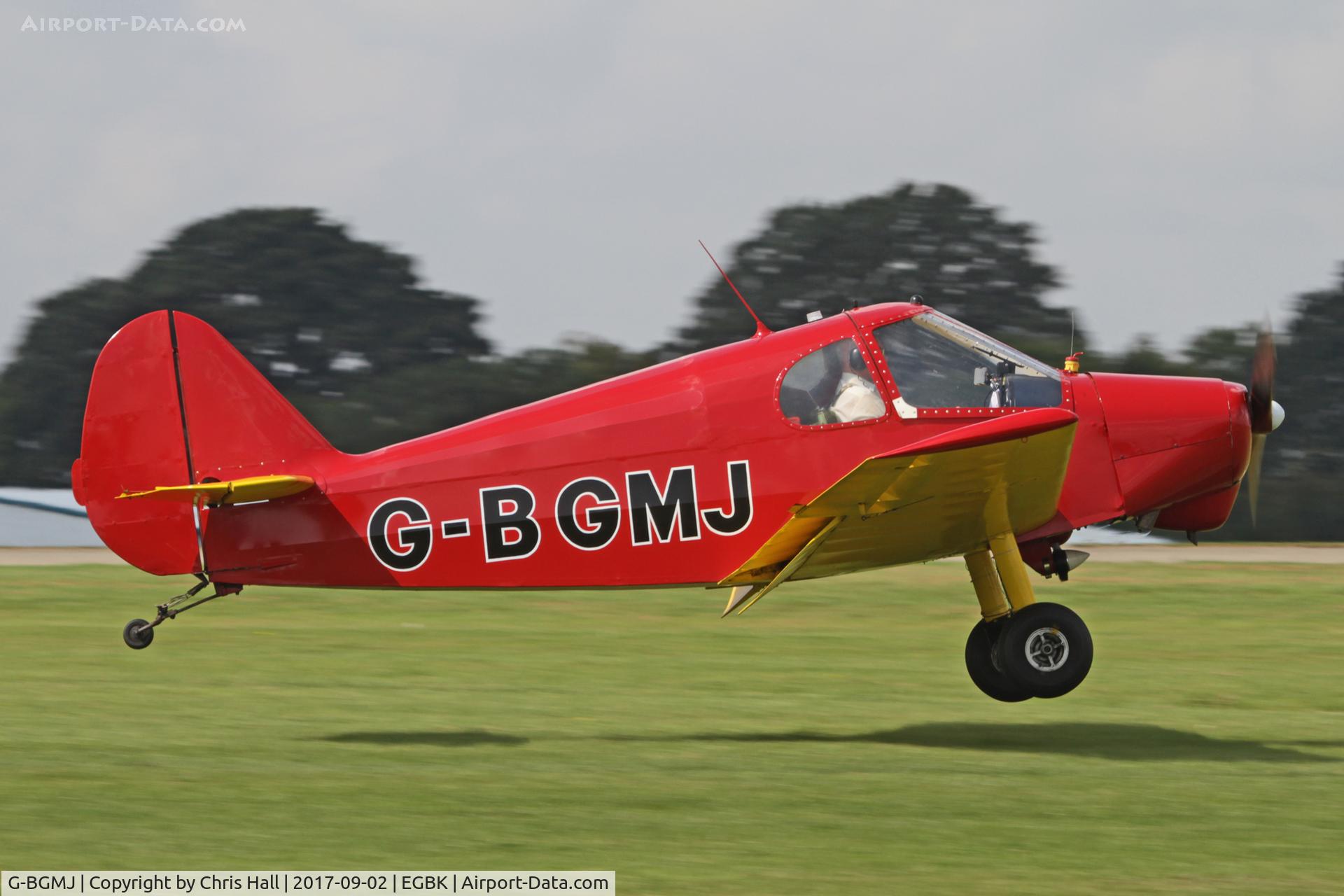 G-BGMJ, 1952 Gardan GY-201 Minicab C/N 12, LAA Rally 2017, Sywell