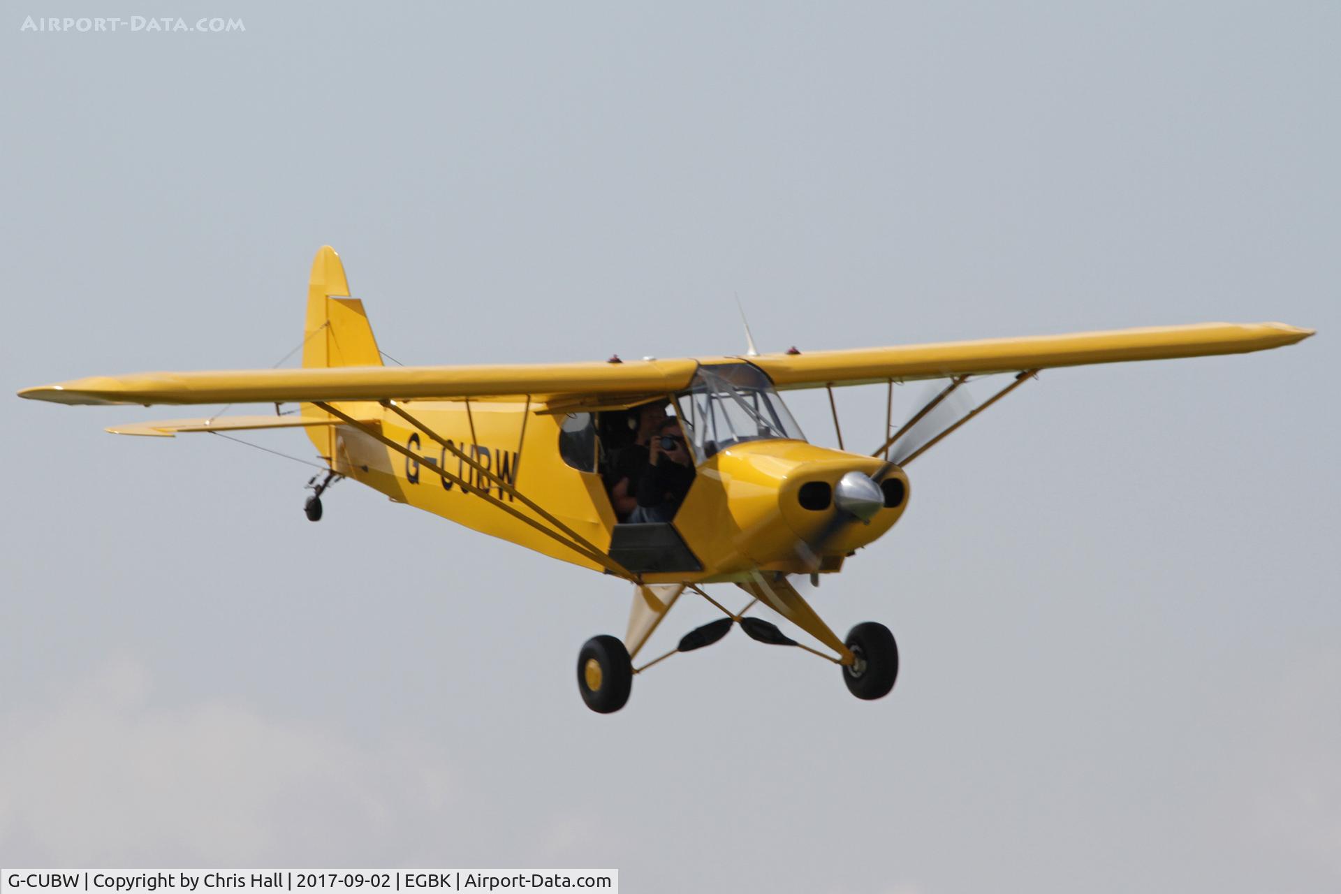 G-CUBW, 2005 Wag-Aero CUBy Acro Trainer C/N PFA 108-13581, LAA Rally 2017, Sywell
