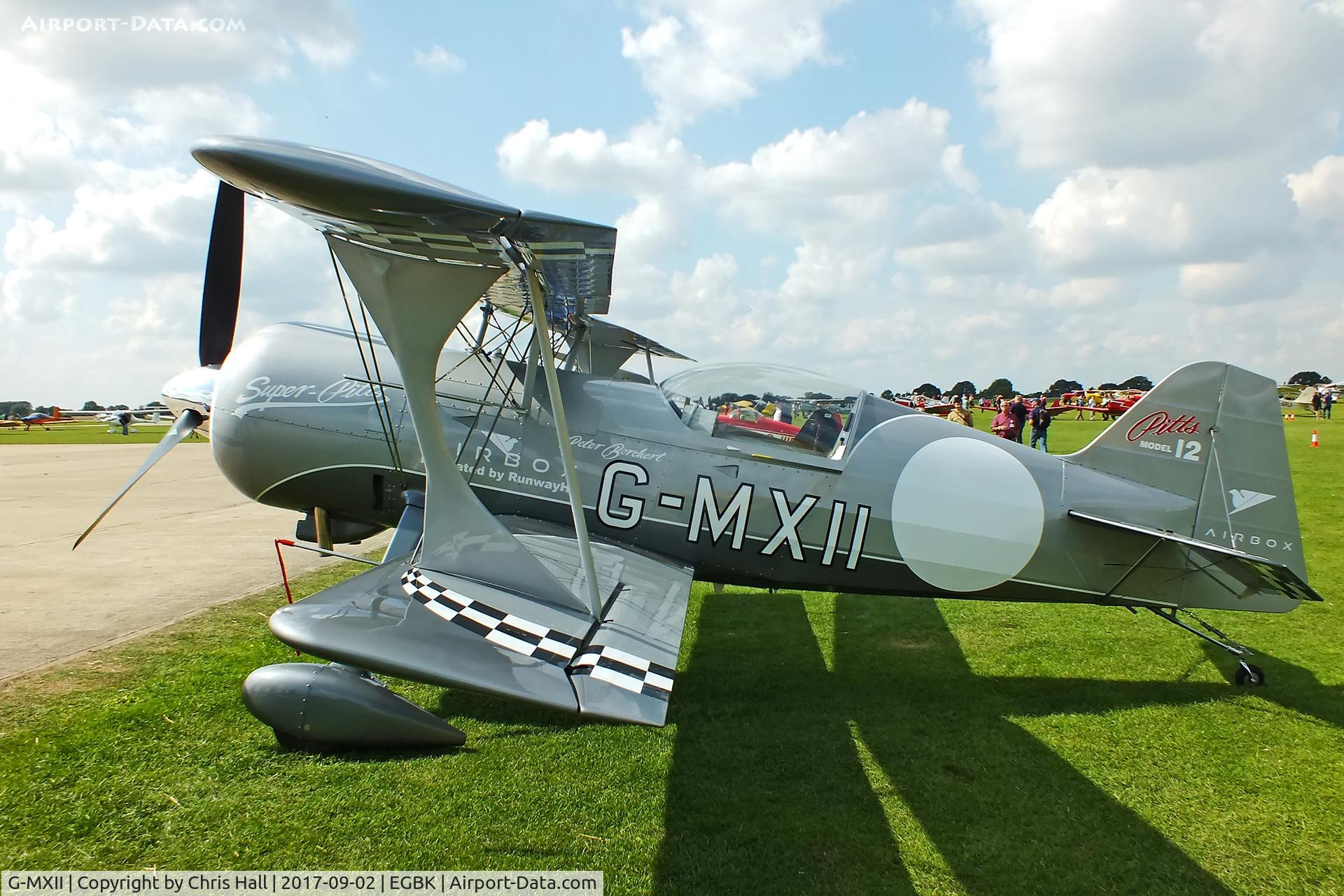 G-MXII, 2012 Pitts Model 12 C/N LAA 349 15116, LAA Rally 2017, Sywell