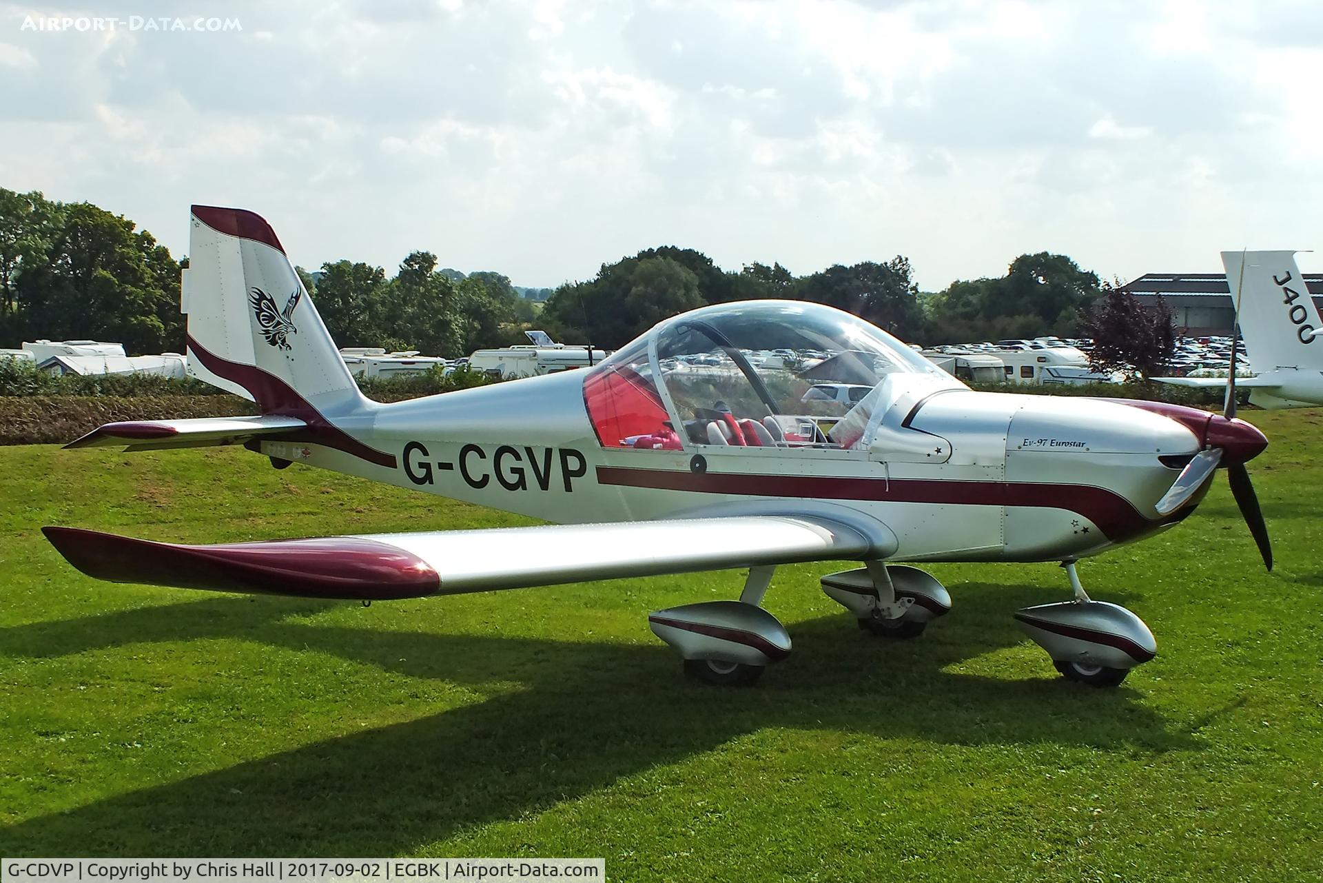 G-CDVP, 2006 Cosmik EV-97 TeamEurostar UK C/N 2521, LAA Rally 2017, Sywell