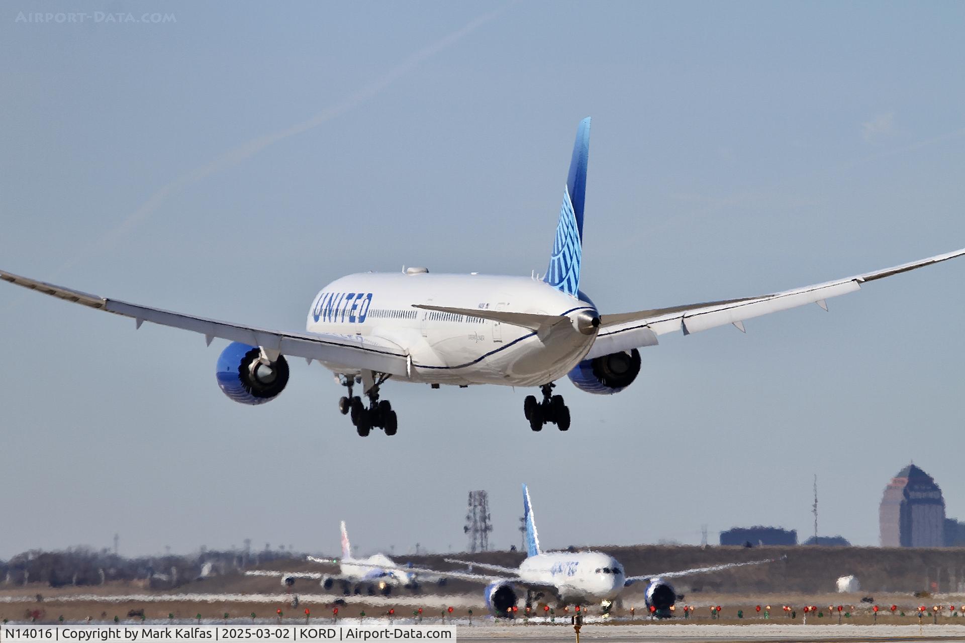 N14016, 2022 Boeing 787-10 Dreamliner Dreamliner C/N 66985, B78X United Airlines Boeing 787-10 DREAMLINER N14016 UAL952 MUC-ORD