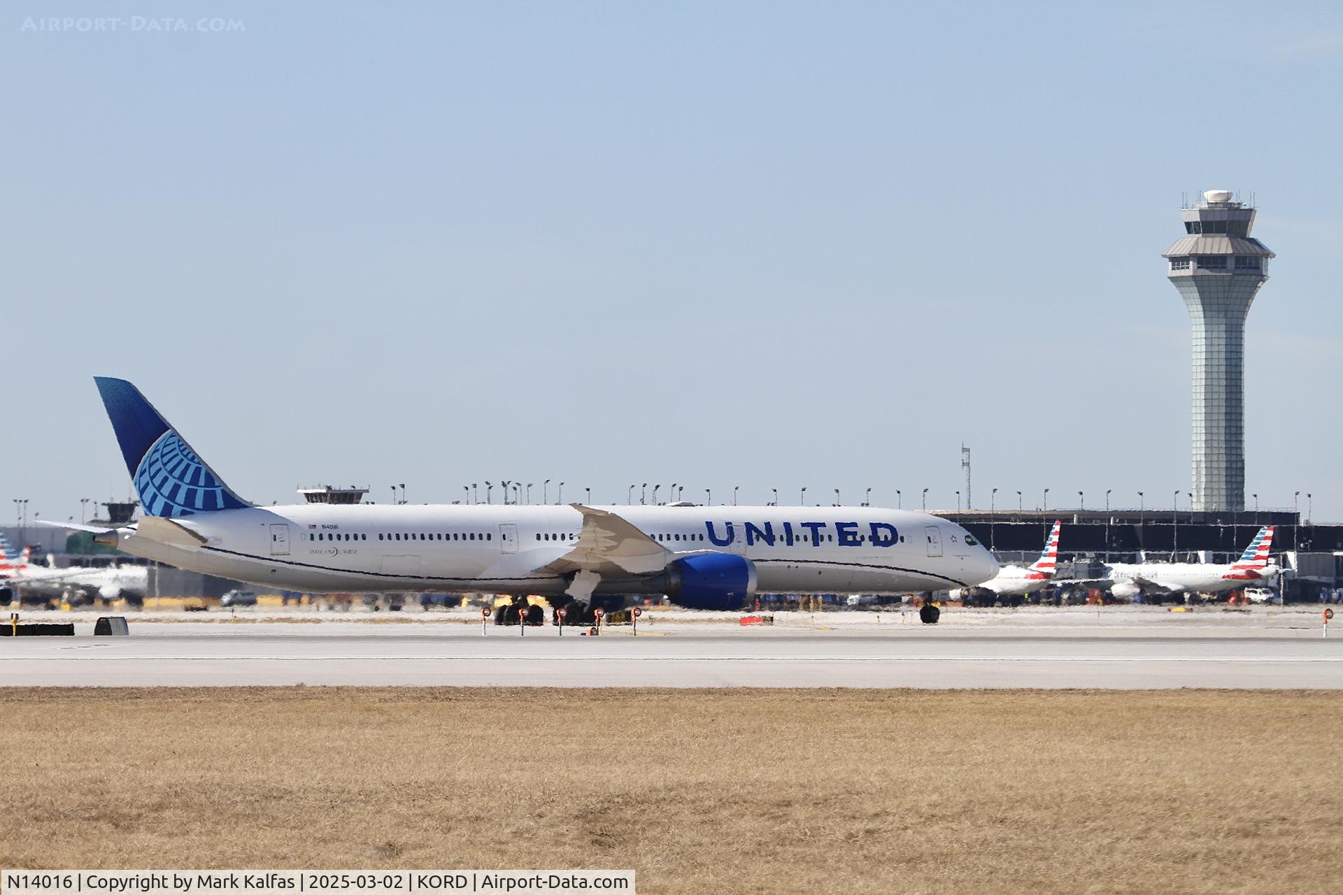 N14016, 2022 Boeing 787-10 Dreamliner Dreamliner C/N 66985, B78X United Airlines Boeing 787-10 DREAMLINER N14016 UAL952 MUC-ORD