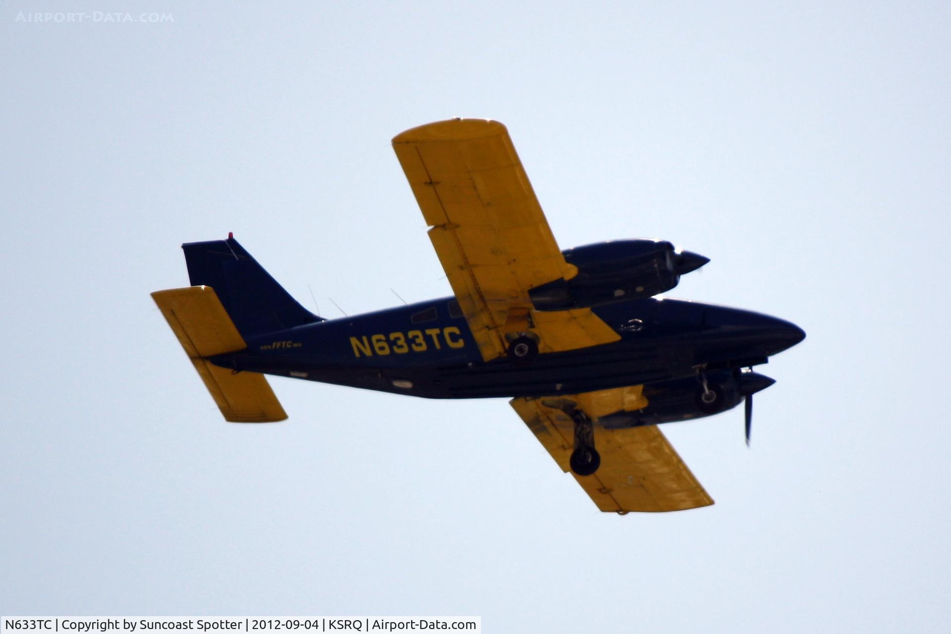 N633TC, 1978 Piper PA-34-200T C/N 34-7870328, Piper Seneca at SRQ
