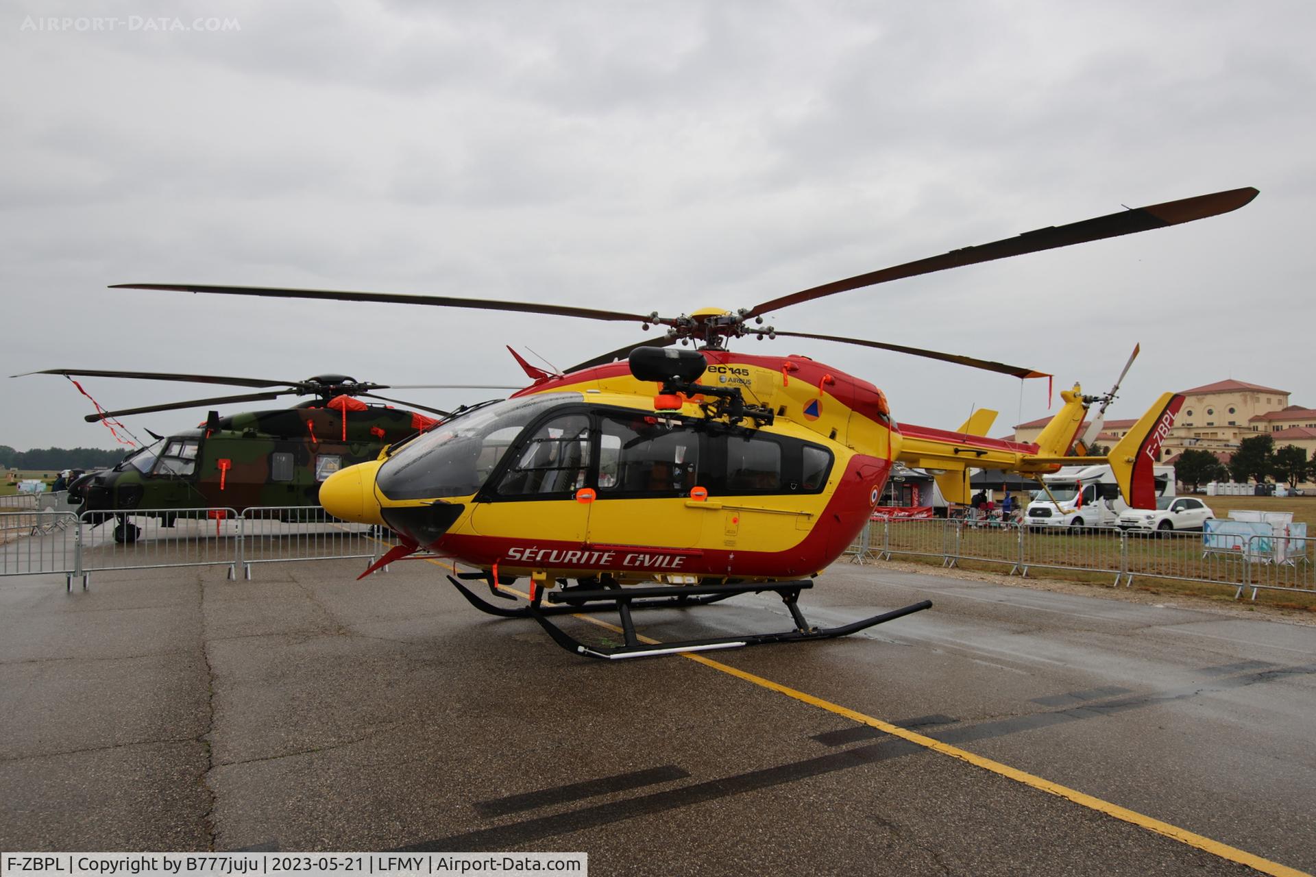 F-ZBPL, Eurocopter-Kawasaki EC-145 (BK-117C-2) C/N 9021, at Salon 2023