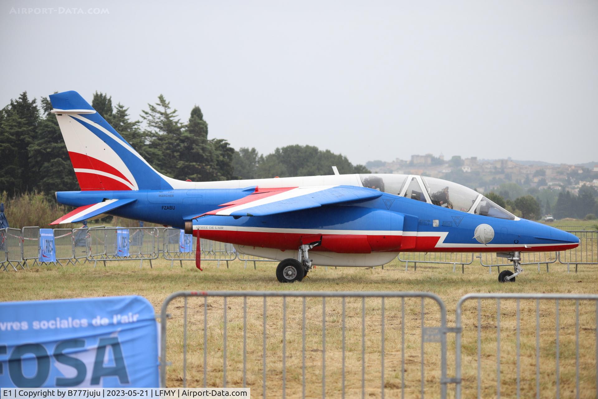 E1, 1977 Dassault-Dornier Alpha Jet E C/N E1, at Salon 2023