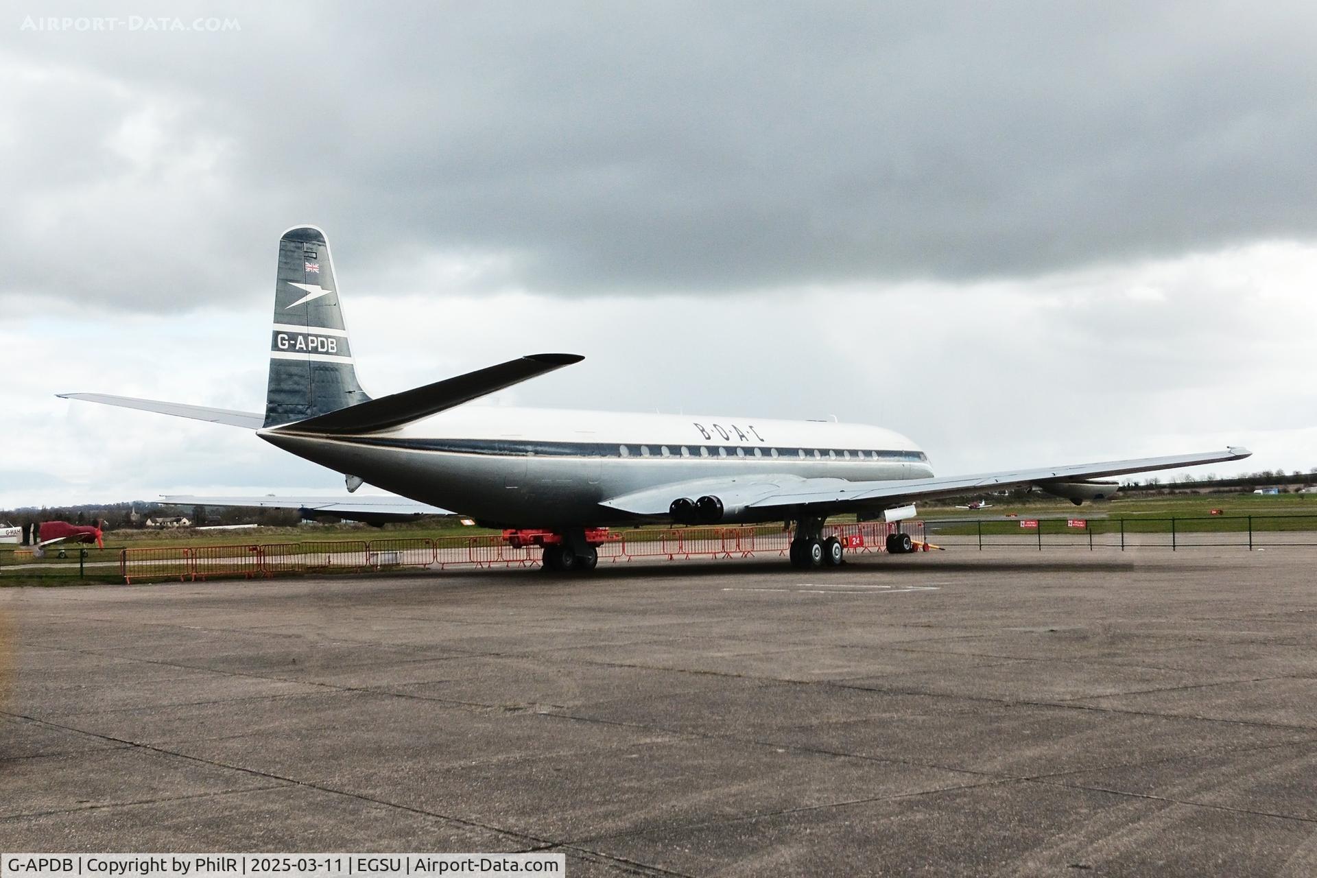 G-APDB, 1958 De Havilland DH.106 Comet 4 C/N 6403, G-APDB 1957 DH106 Comet 4 BOAC Duxford