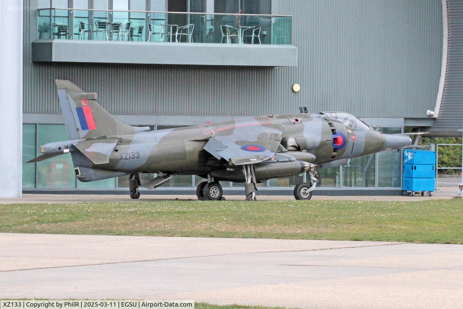 XZ133, 1976 Hawker Siddeley Harrier GR.3 C/N 712192, XZ133 1976 HS Harrier GR3 Duxford