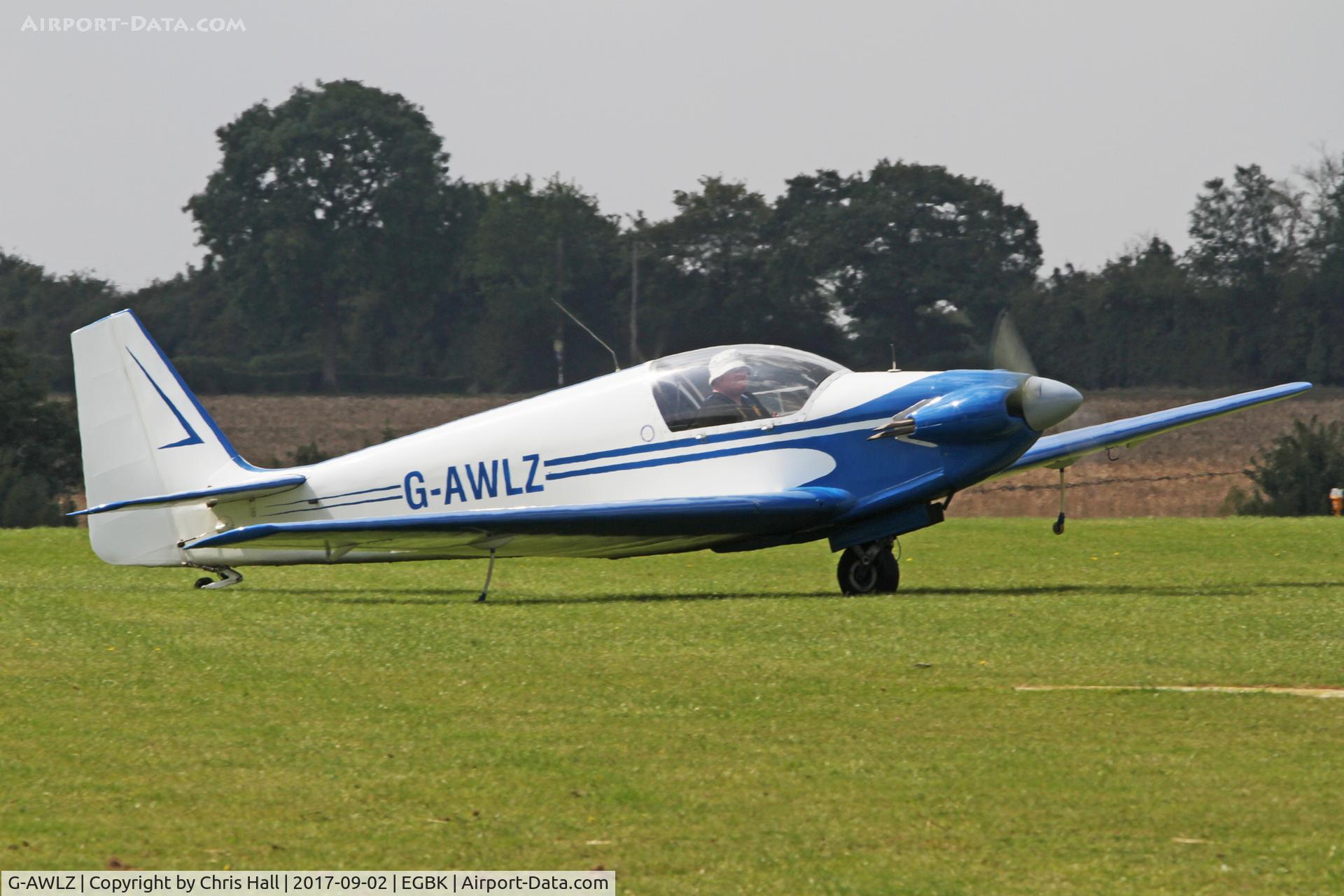 G-AWLZ, 1968 Sportavia-Putzer Fournier RF-4D C/N 4099, LAA Rally 2017, Sywell