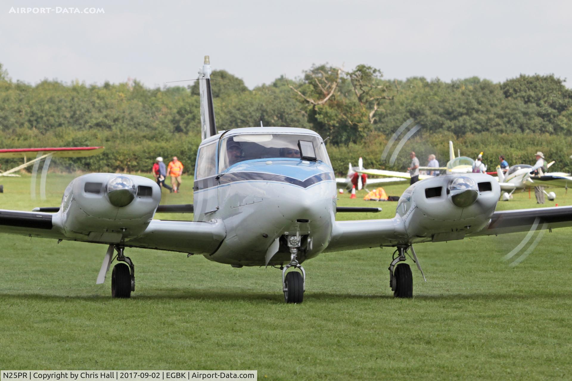 N25PR, 1967 Piper PA-30 Twin Comanche Twin Comanche C/N 30-1511, LAA Rally 2017, Sywell