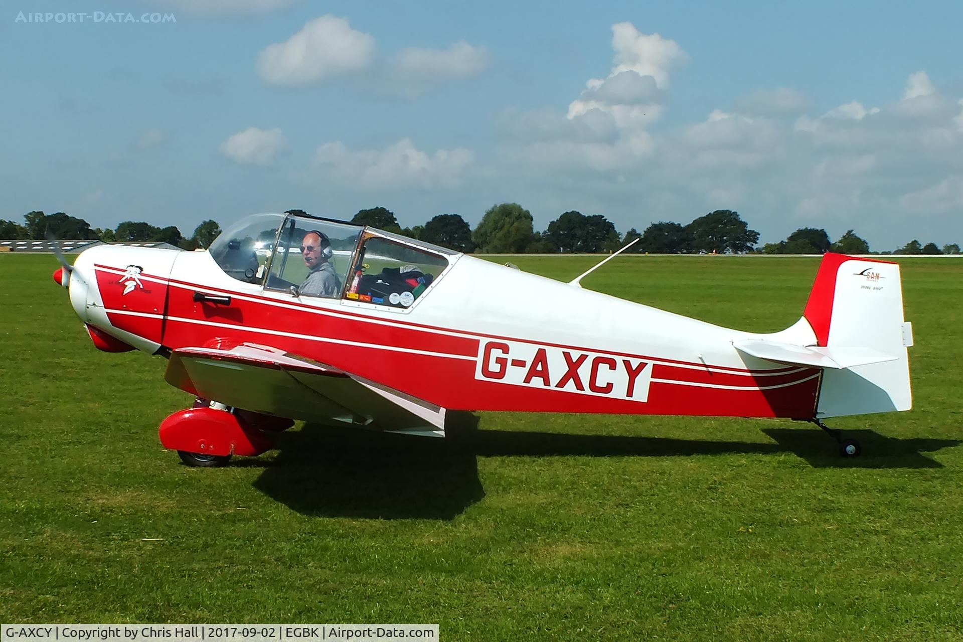 G-AXCY, 1956 SAN Jodel D-117A C/N 499, LAA Rally 2017, Sywell
