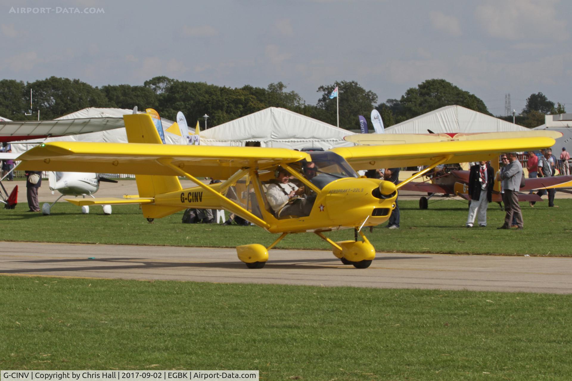 G-CINV, 2015 Aeroprakt A22-LS Foxbat C/N LAA 317B-15316, LAA Rally 2017, Sywell