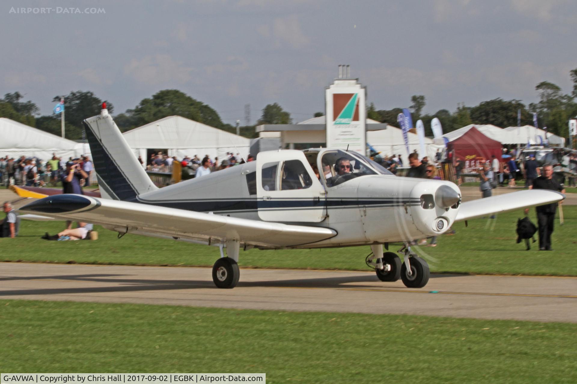 G-AVWA, 1967 Piper PA-28-140 Cherokee C/N 28-23660, LAA Rally 2017, Sywell
