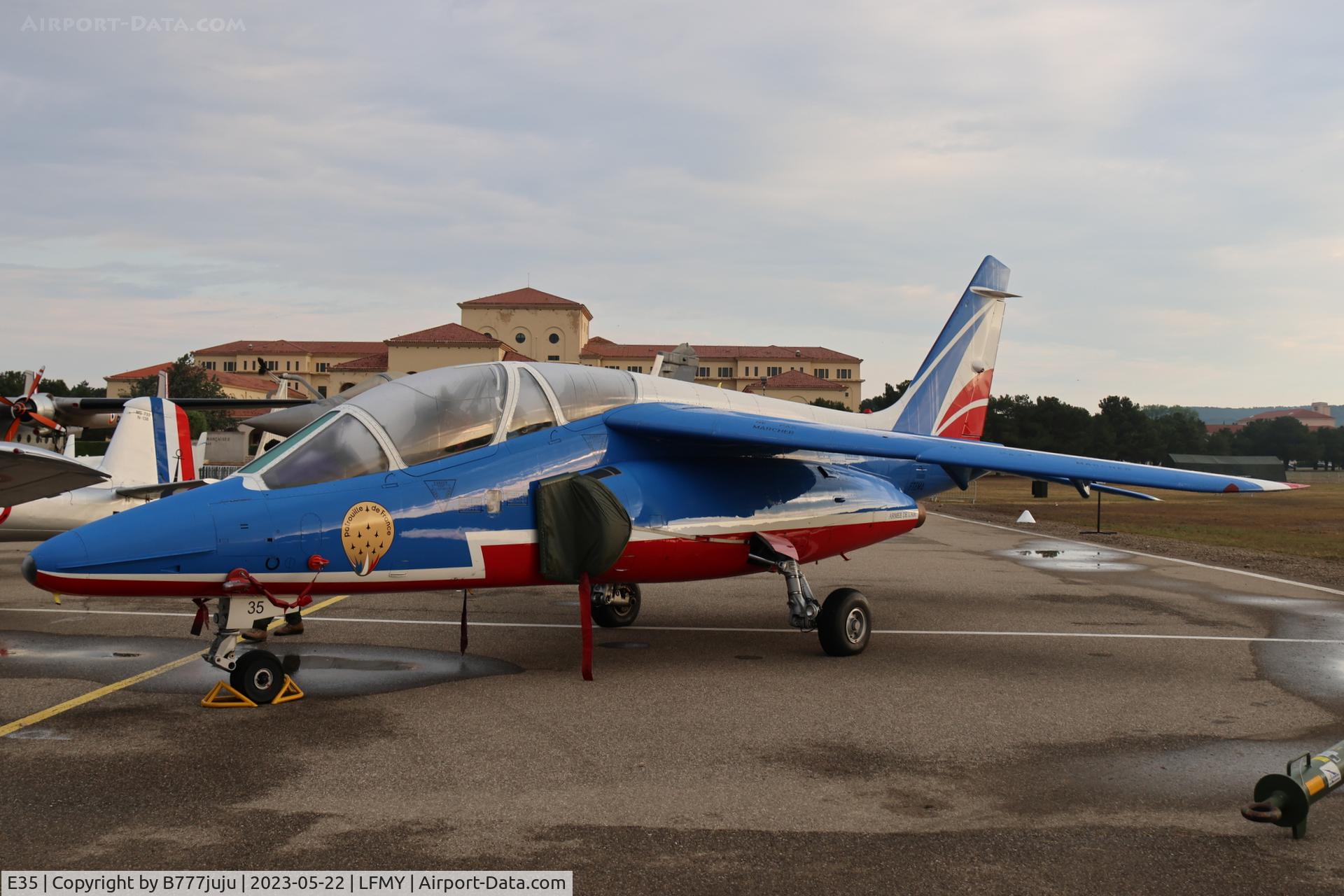 E35, Dassault-Dornier Alpha Jet E C/N E35, at Salon 2023