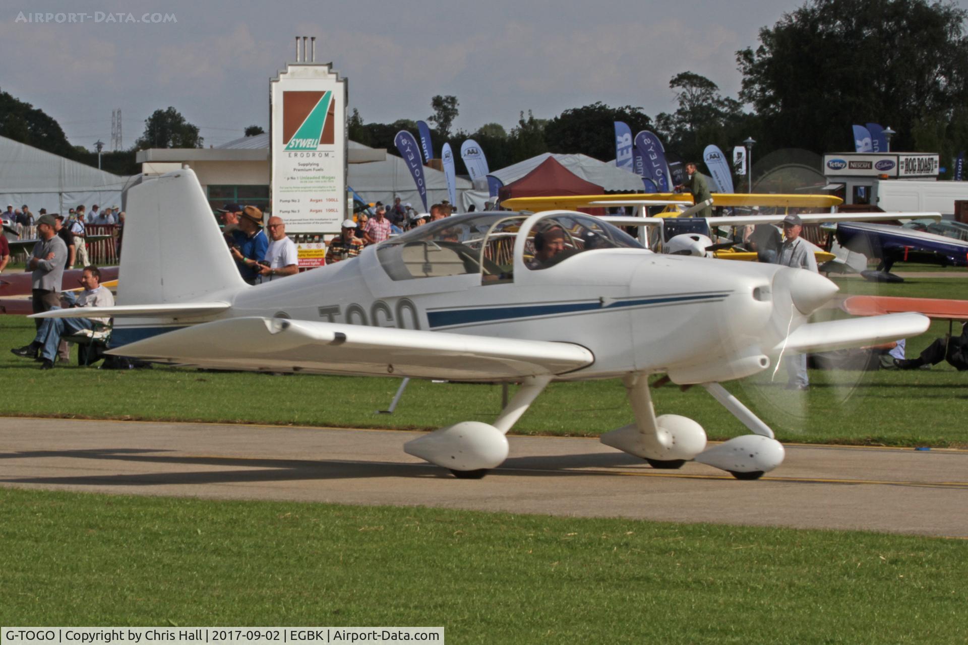 G-TOGO, 2003 Vans RV-6A C/N PFA 181A-13447, LAA Rally 2017, Sywell