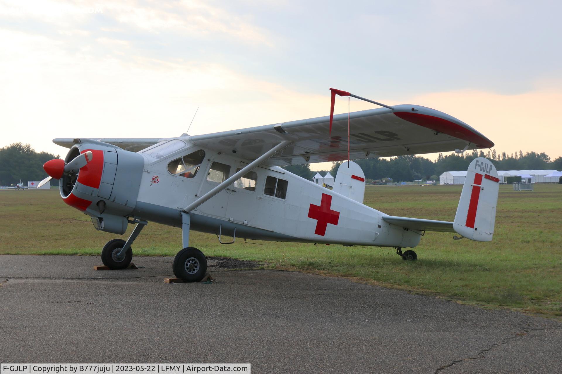 F-GJLP, Max Holste MH-1521C-1 Broussard C/N 279, at Salon 2023