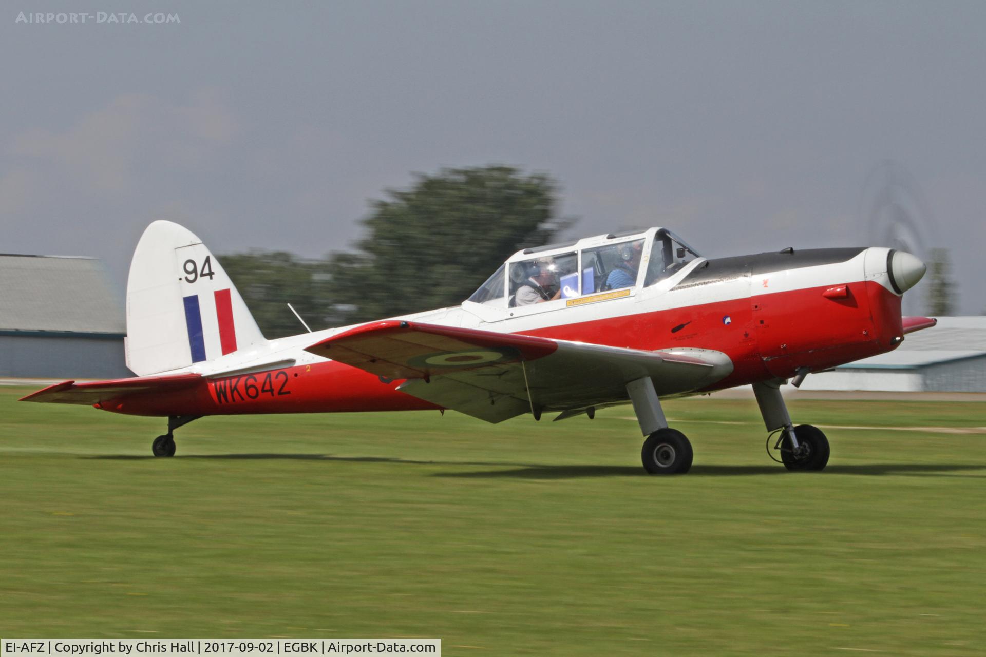 EI-AFZ, 1952 De Havilland DHC-1 Chipmunk T.10 C/N C1/0659, LAA Rally 2017, Sywell