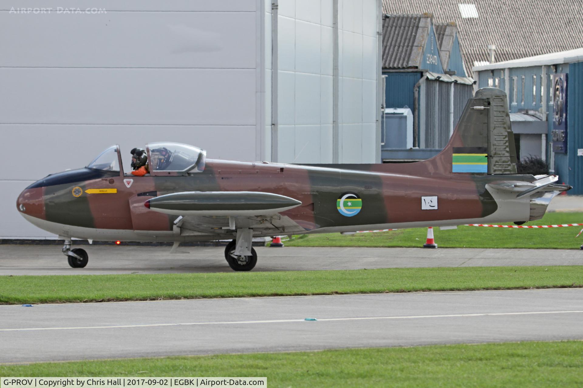 G-PROV, 1967 BAC 84 Jet Provost T.52 (Mod) C/N PAC/W/23905, LAA Rally 2017, Sywell