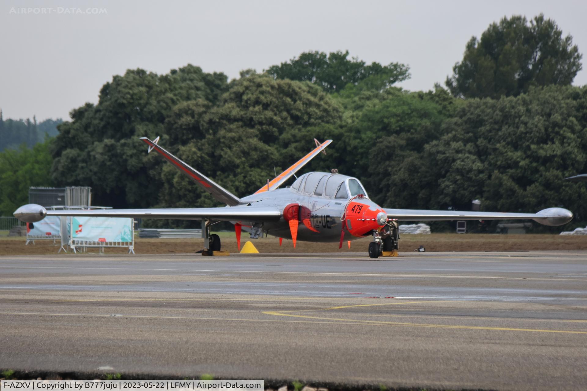 F-AZXV, Fouga CM-170 Magister C/N 479, at Salon 2023