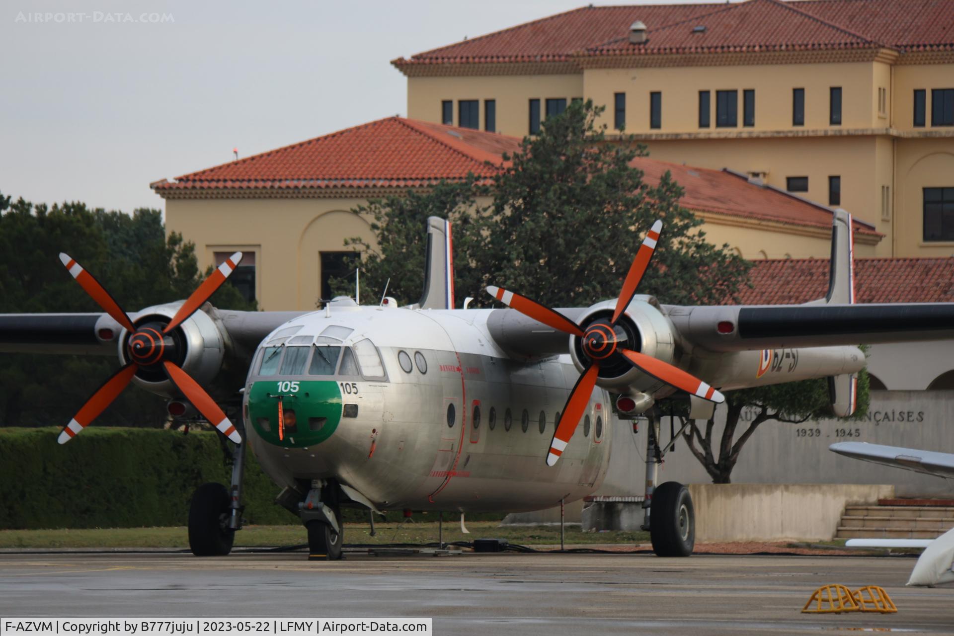 F-AZVM, 1956 Nord N-2501F Noratlas C/N 105, at Salon 2023