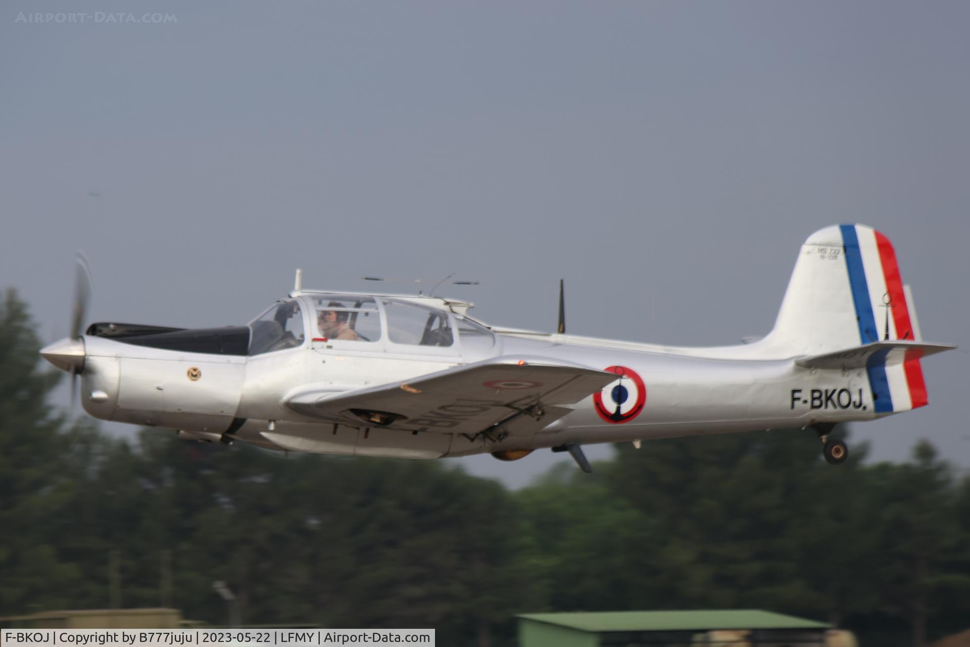 F-BKOJ, Morane-Saulnier MS-733 Alcyon C/N 138, at Salon 2023