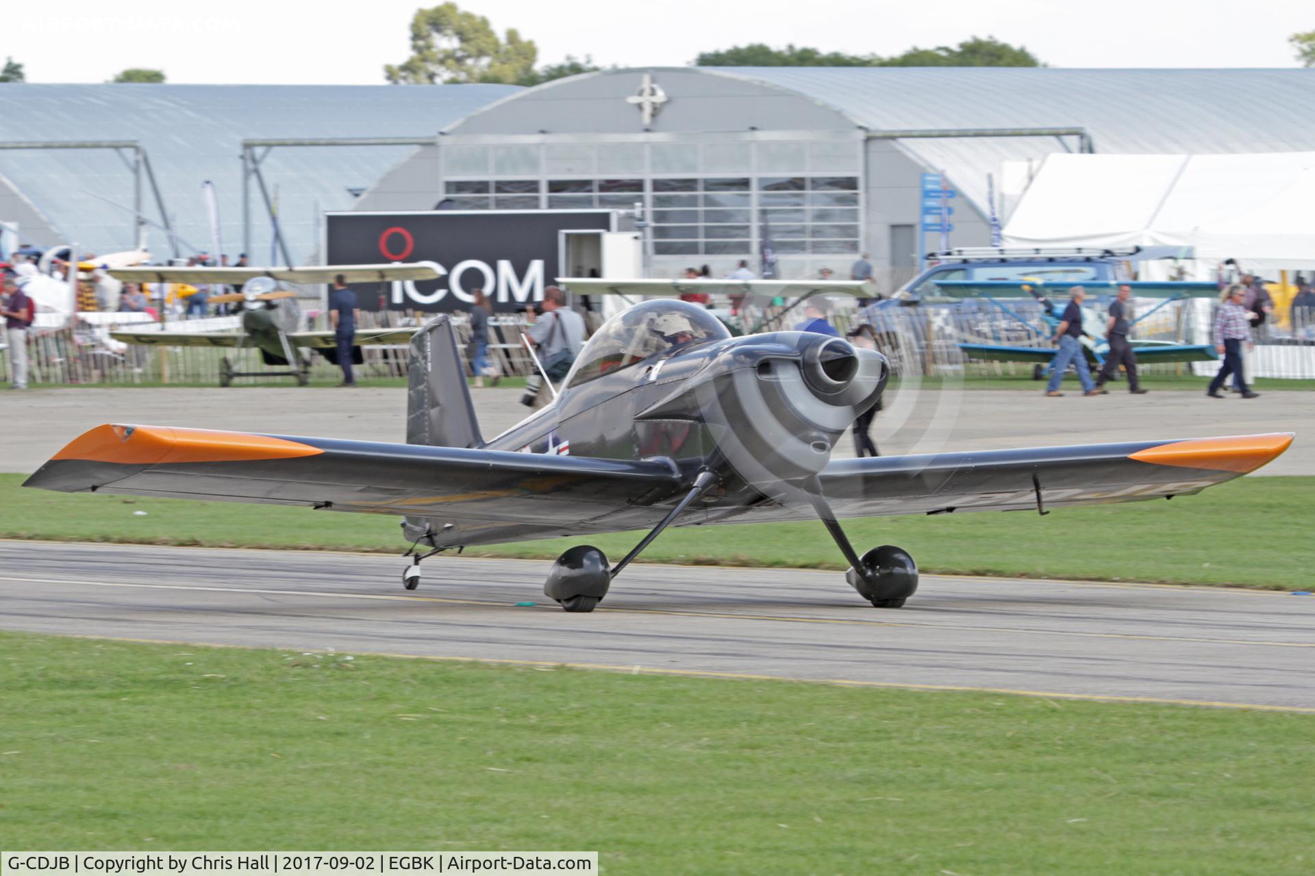 G-CDJB, 1987 Vans RV-4 C/N 1270, LAA Rally 2017, Sywell
