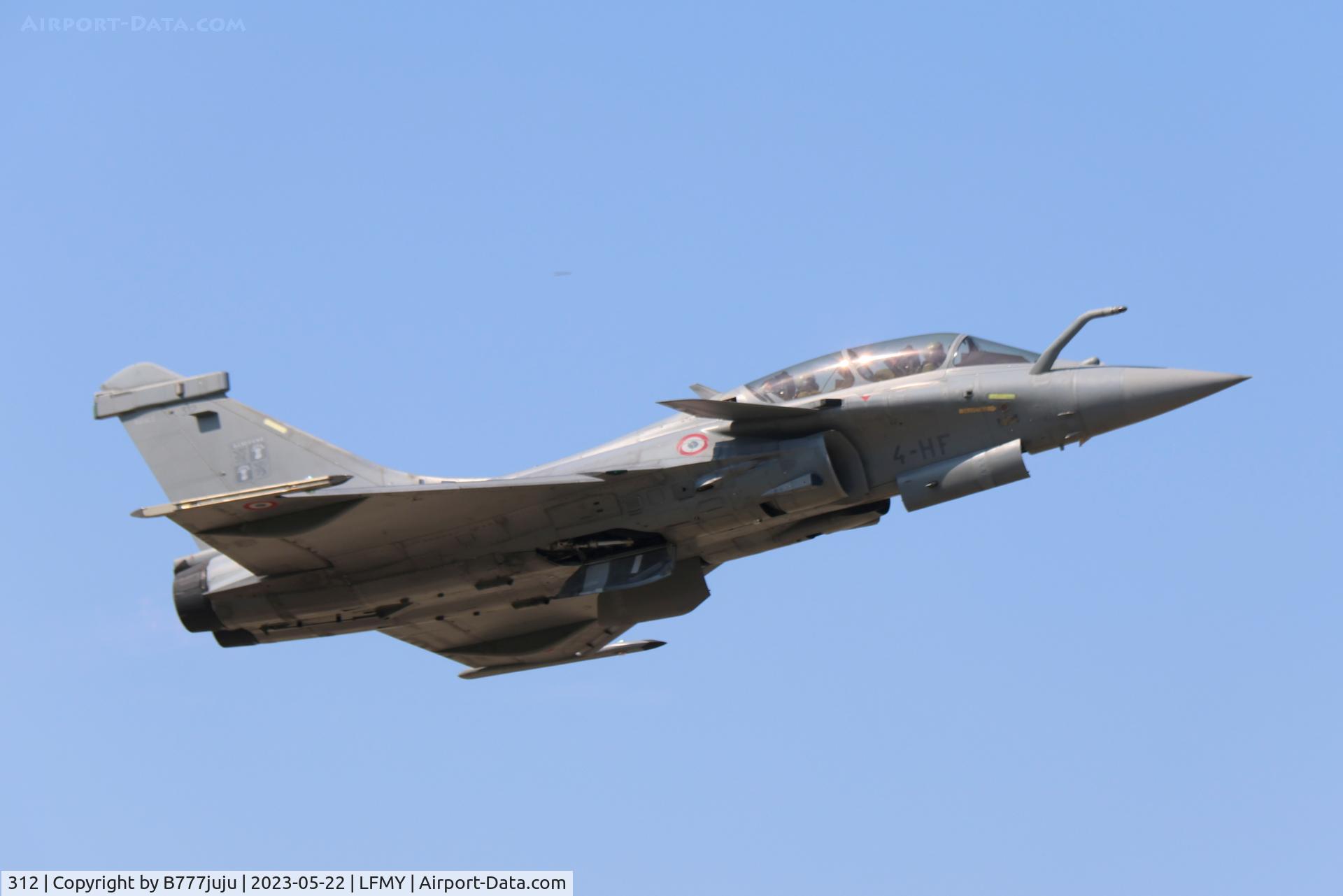 312, Dassault Rafale B C/N 312, at Salon 2023
