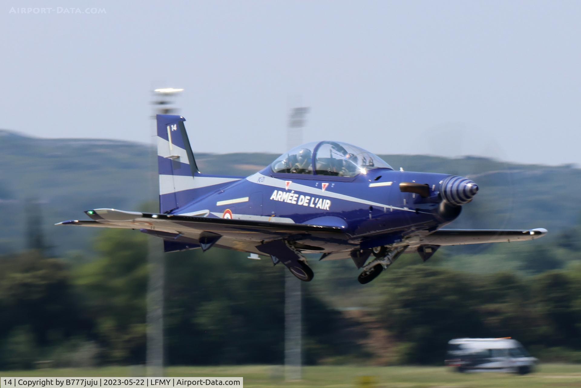 14, 2018 Pilatus PC-21 C/N 306, at Salon 2023