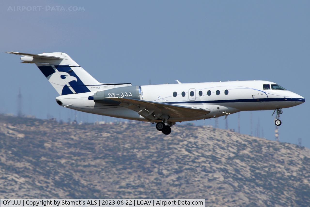 OY-JJJ, 2011 Hawker Beechcraft 4000 C/N RC-57, LGAV