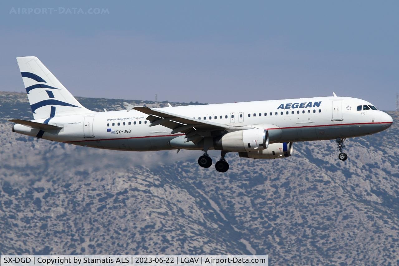 SX-DGD, 2009 Airbus A320-232 C/N 4065, LGAV