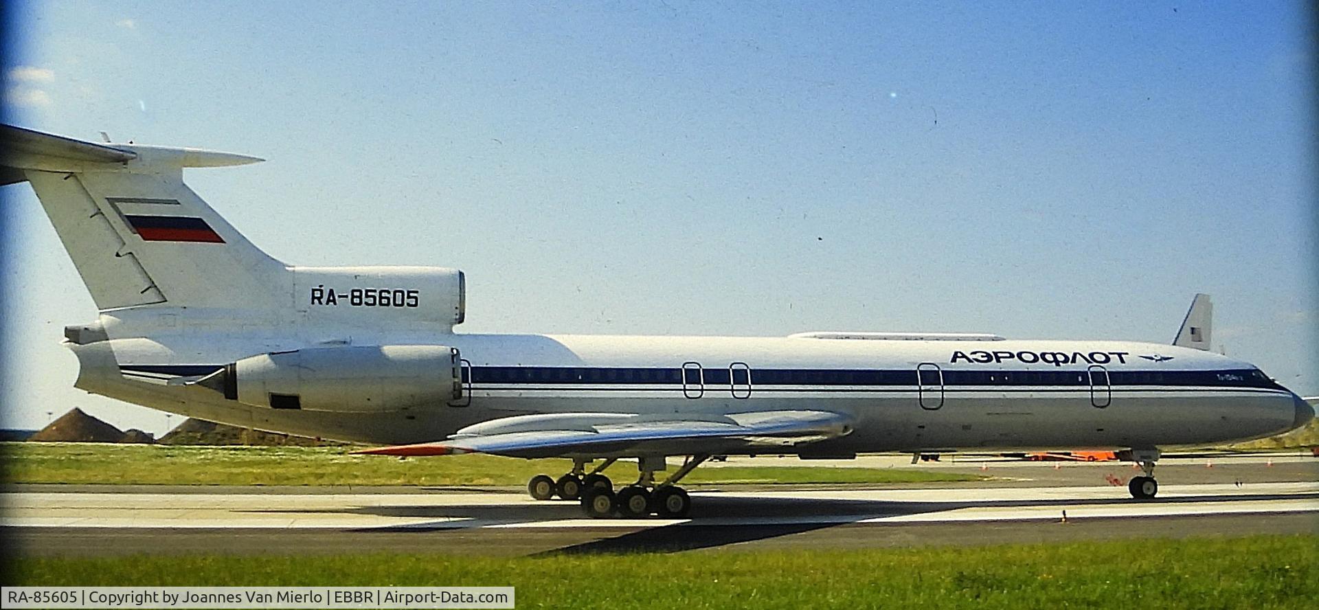 RA-85605, Tupolev TU-154B2 C/N 000, ex-slide