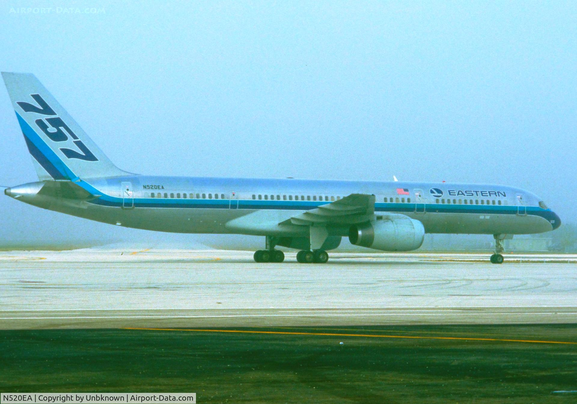 N520EA, 1984 Boeing 757-225 C/N 22210, Unknown