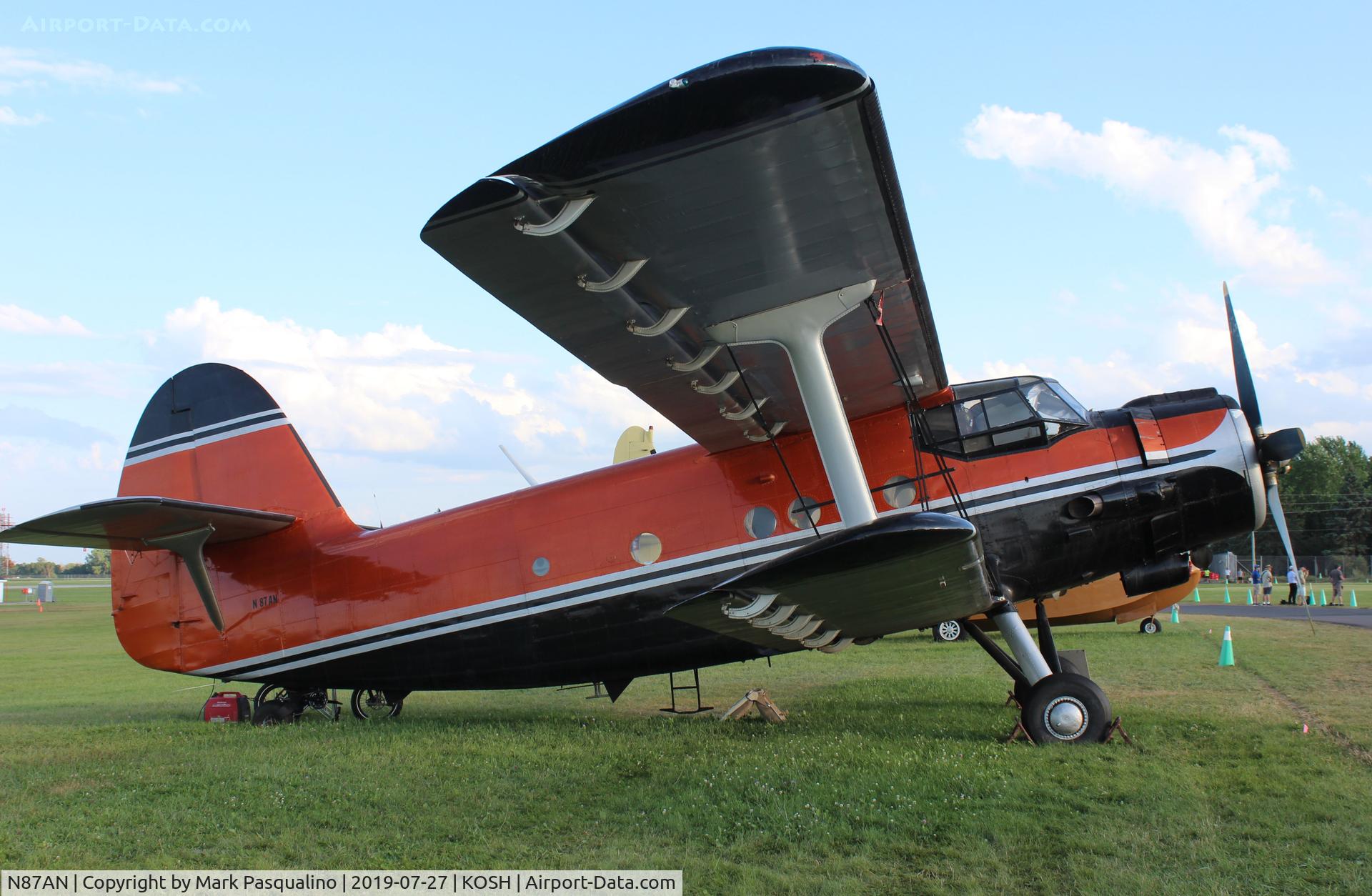 N87AN, 1987 PZL-Mielec AN-2 C/N 1G22331, PZL-Mielic AN-2