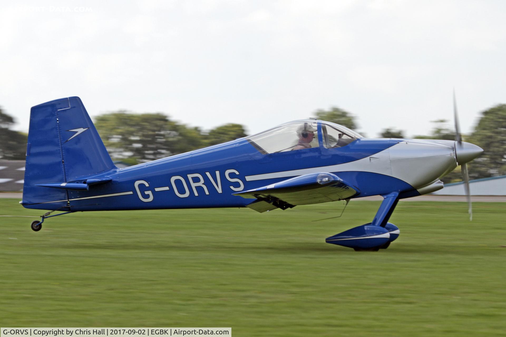 G-ORVS, 2007 Vans RV-9 C/N PFA 320-13999, LAA Rally 2017, Sywell