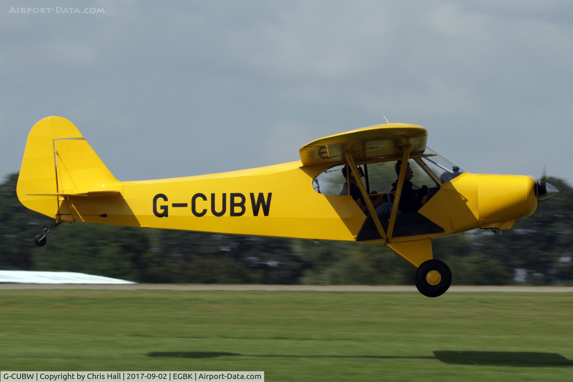 G-CUBW, 2005 Wag-Aero CUBy Acro Trainer C/N PFA 108-13581, LAA Rally 2017, Sywell