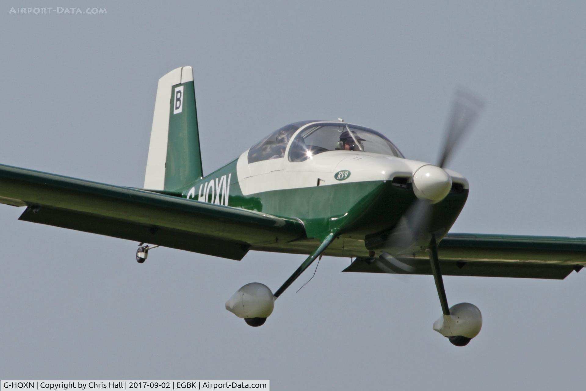 G-HOXN, 2007 Vans RV-9 C/N PFA 320-14229, LAA Rally 2017, Sywell