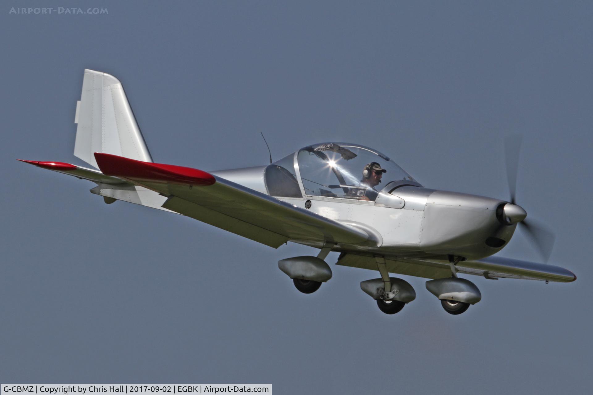 G-CBMZ, 2002 Aerotechnik EV-97 Eurostar C/N PFA 315-13890, LAA Rally 2017, Sywell