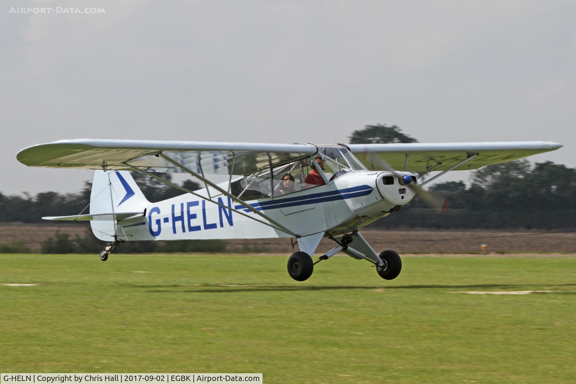 G-HELN, 1958 Piper L-21B Super Cub (PA-18-135) C/N 18-3400, LAA Rally 2017, Sywell
