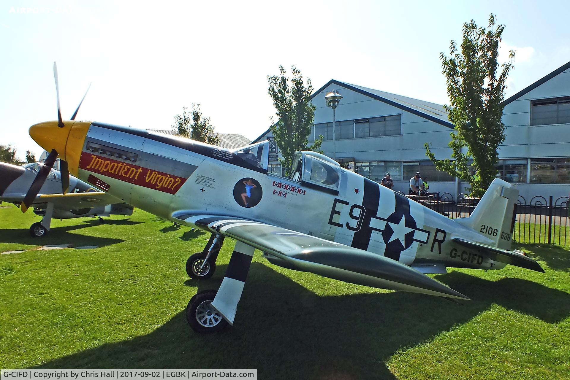 G-CIFD, Titan T-51 Mustang C/N LAA 355-15261, LAA Rally 2017, Sywell