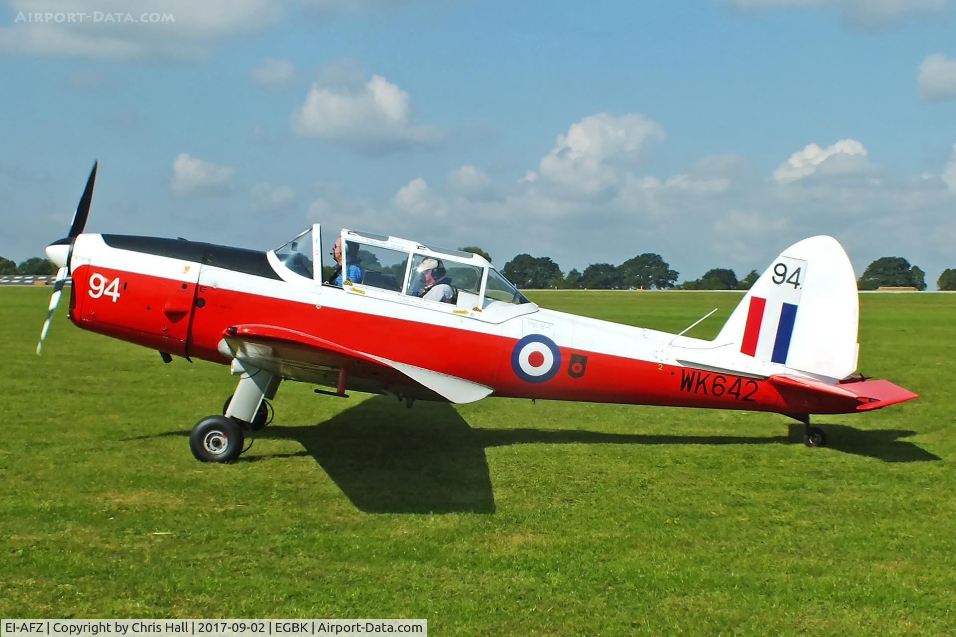 EI-AFZ, 1952 De Havilland DHC-1 Chipmunk T.10 C/N C1/0659, LAA Rally 2017, Sywell