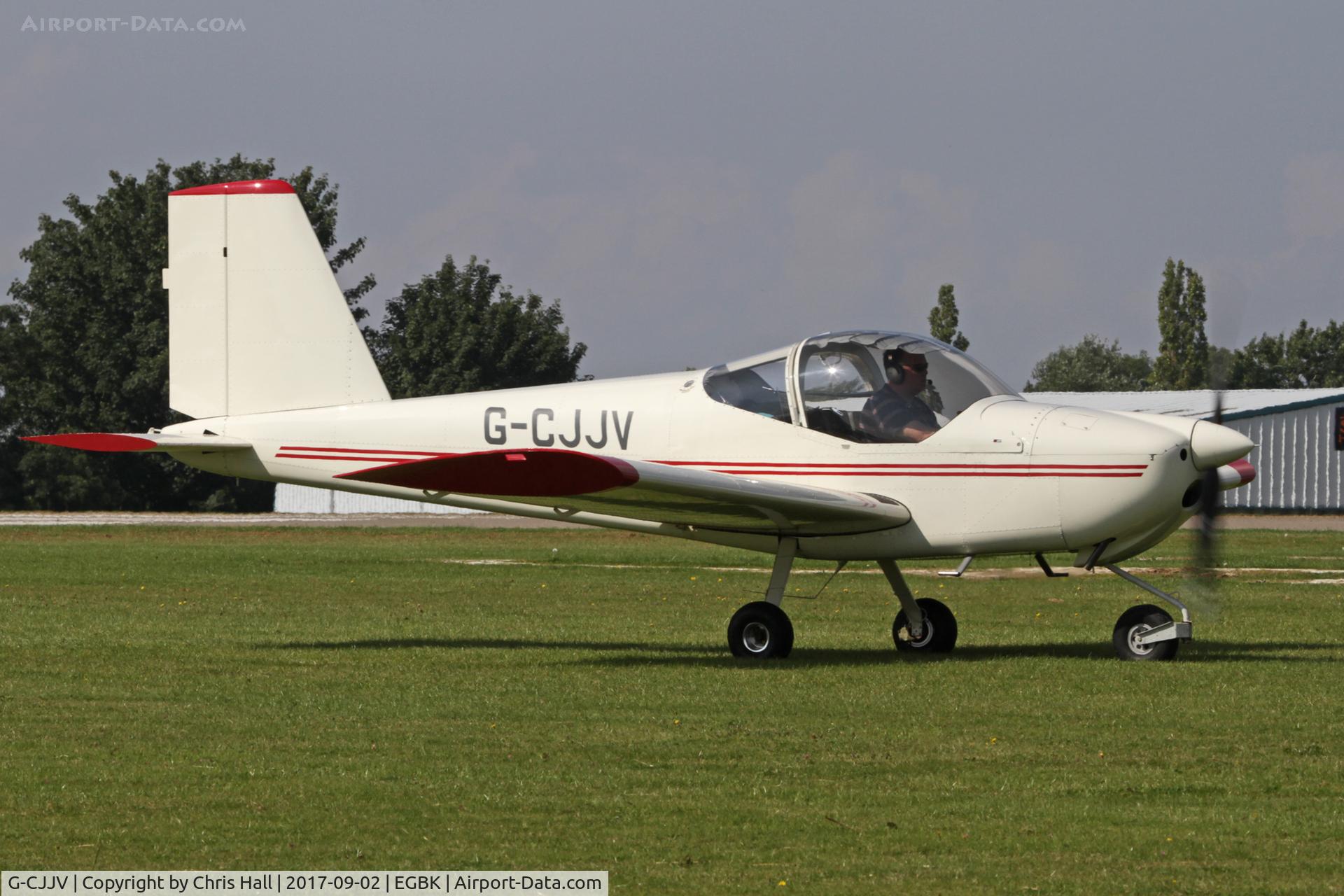 G-CJJV, 2010 Vans RV-12 C/N 120050, LAA Rally 2017, Sywell
