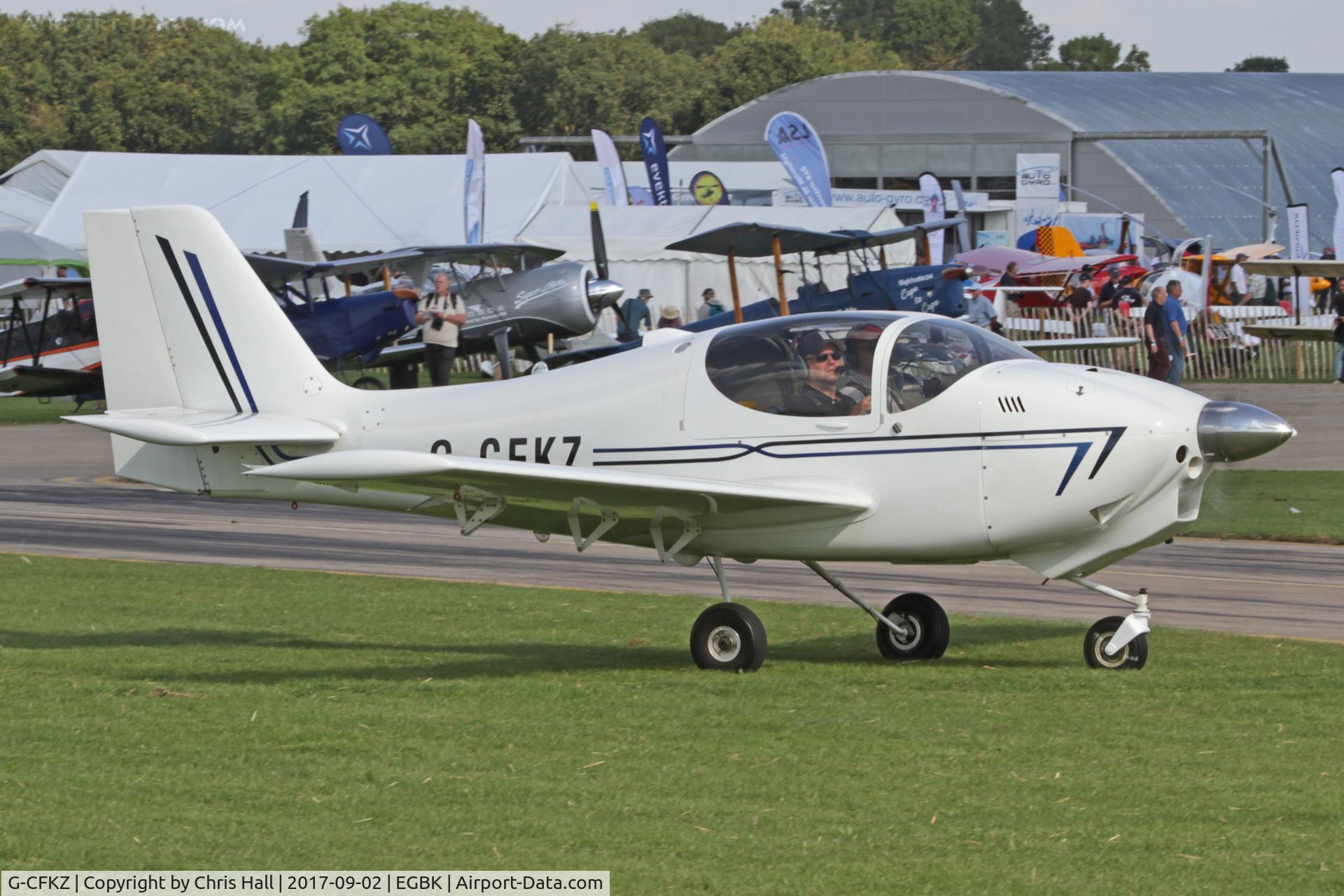 G-CFKZ, 2008 Europa XS Tri-Gear C/N PFA 247-14178, LAA Rally 2017, Sywell
