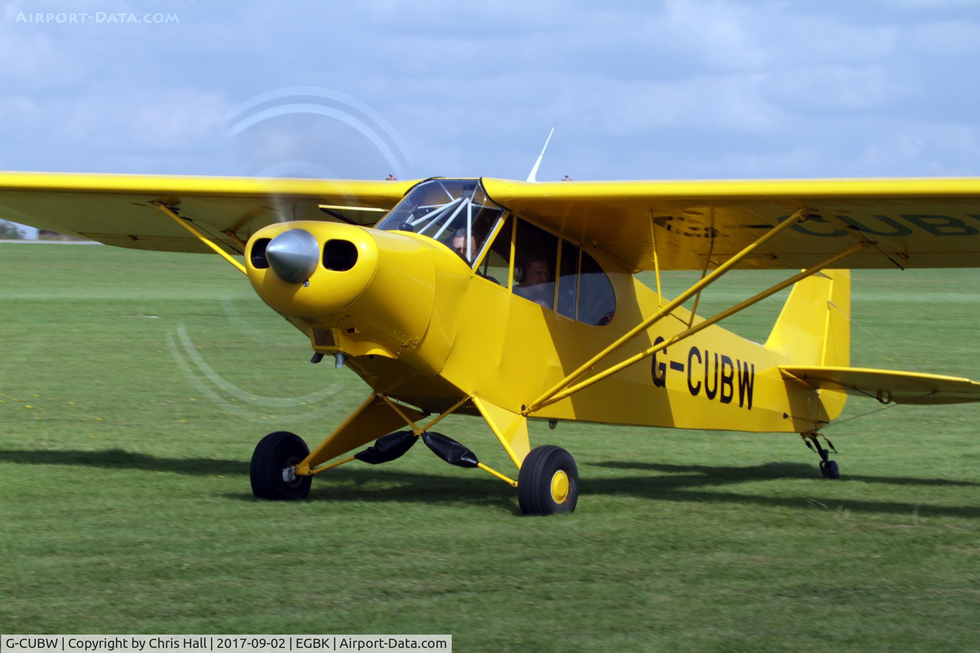 G-CUBW, 2005 Wag-Aero CUBy Acro Trainer C/N PFA 108-13581, LAA Rally 2017, Sywell